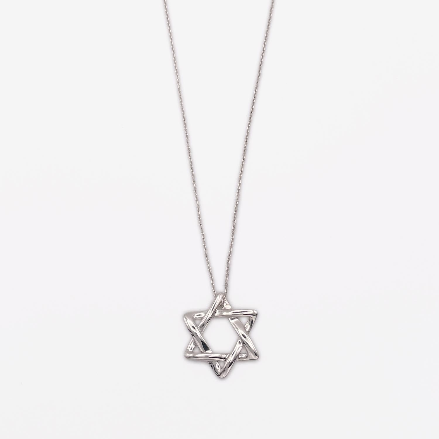 新品仕上済 Tiffany&Co. ティファニー スターオブダビデ ネックレス 925