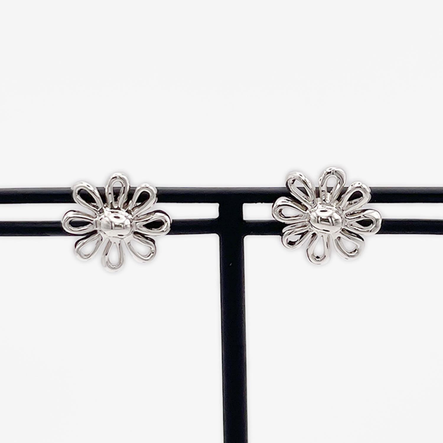 新品仕上済 Tiffany&Co. ティファニー デイジー フラワー ピアス SV925