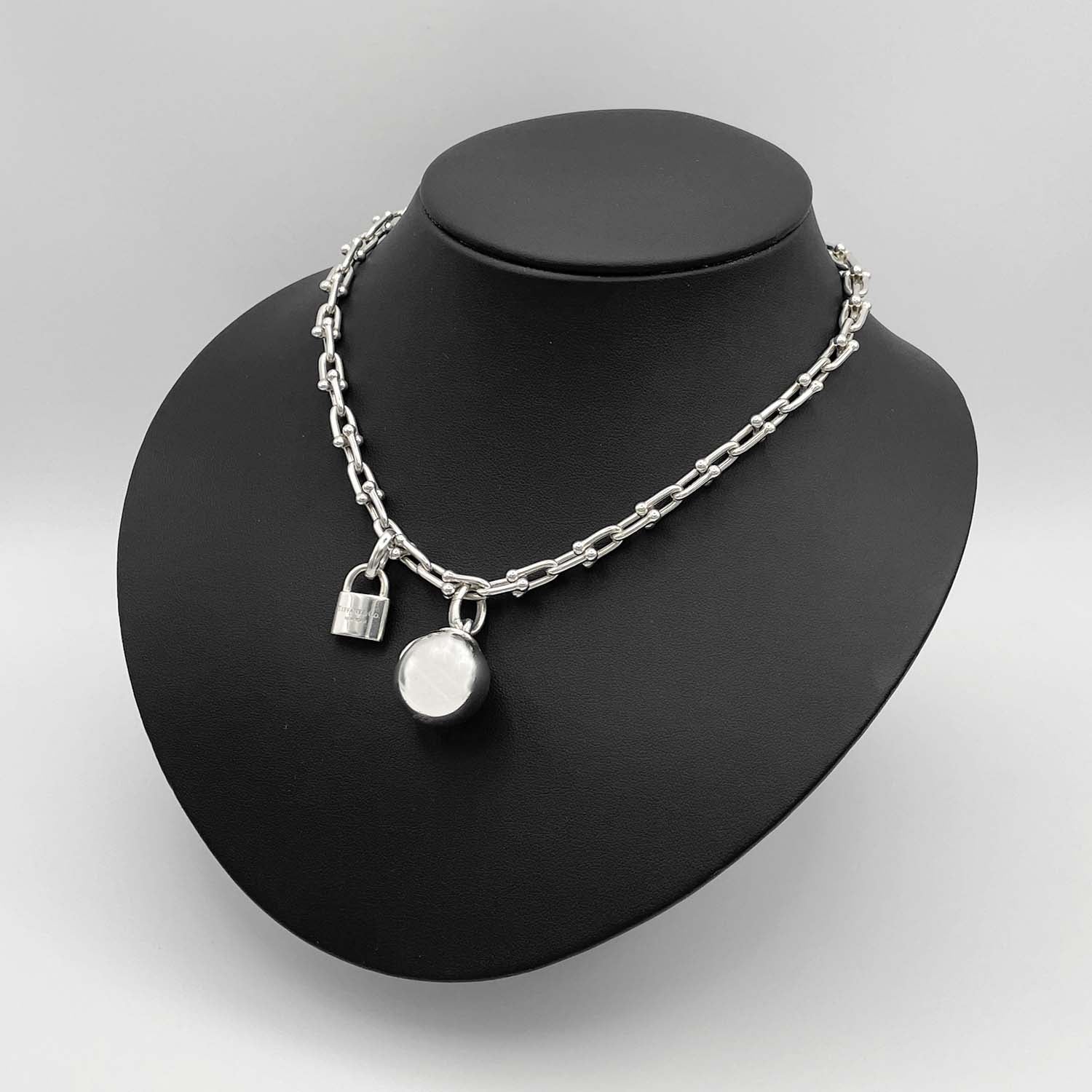 Tiffany&Co. ティファニー Lサイズ 17cm ハードウェア 2連 ラップブレスレット SV925