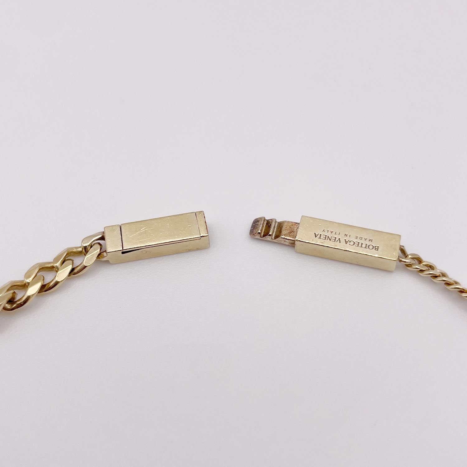 BOTTEGA VENETA ボッテガヴェネタ チェーンブレスレット 20cm メンズ Sサイズ