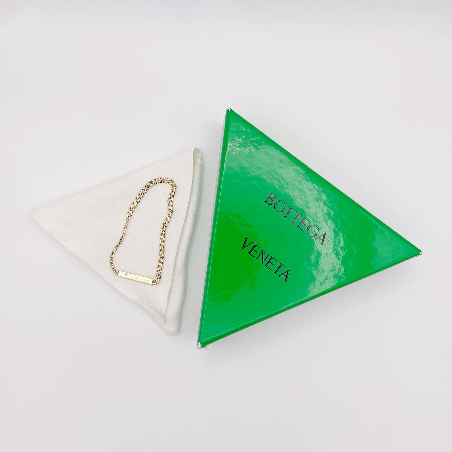 BOTTEGA VENETA ボッテガヴェネタ チェーンブレスレット 20cm メンズ Sサイズ