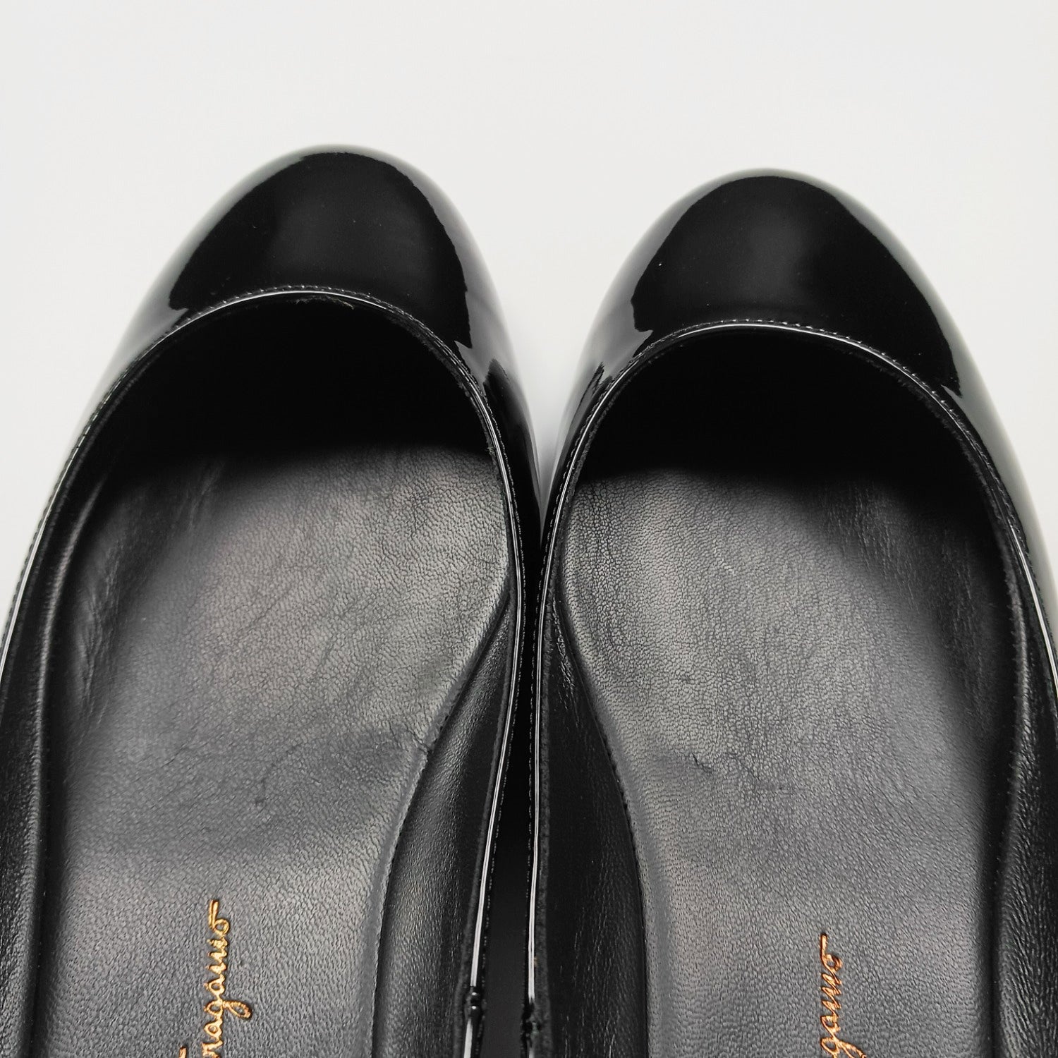 Salvatore Ferragamo フェラガモ アンクルストラップ バレエシューズ 8.5 B