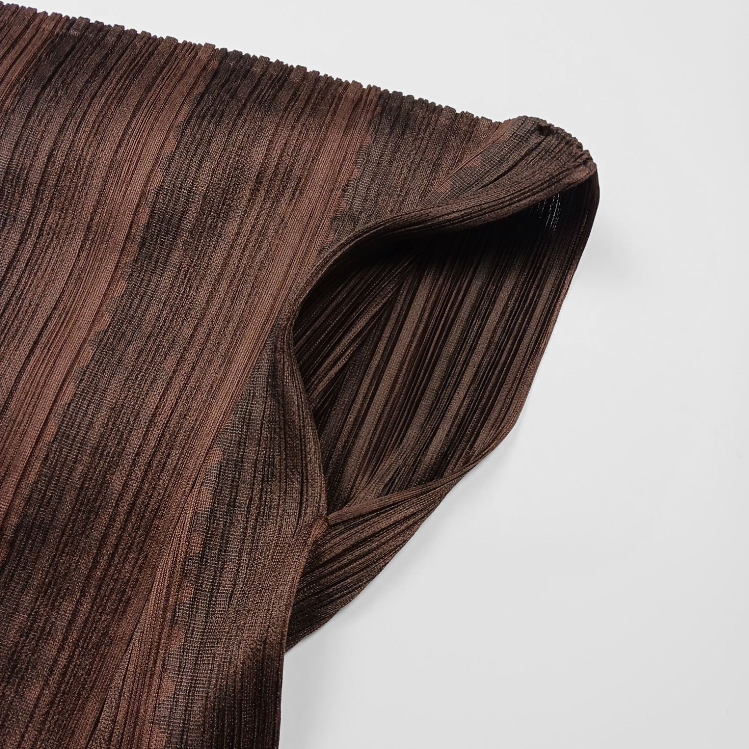 ISSEY MIYAKE PLEATS PLEASE カーディガン ボレロ 日本製 ブラウン