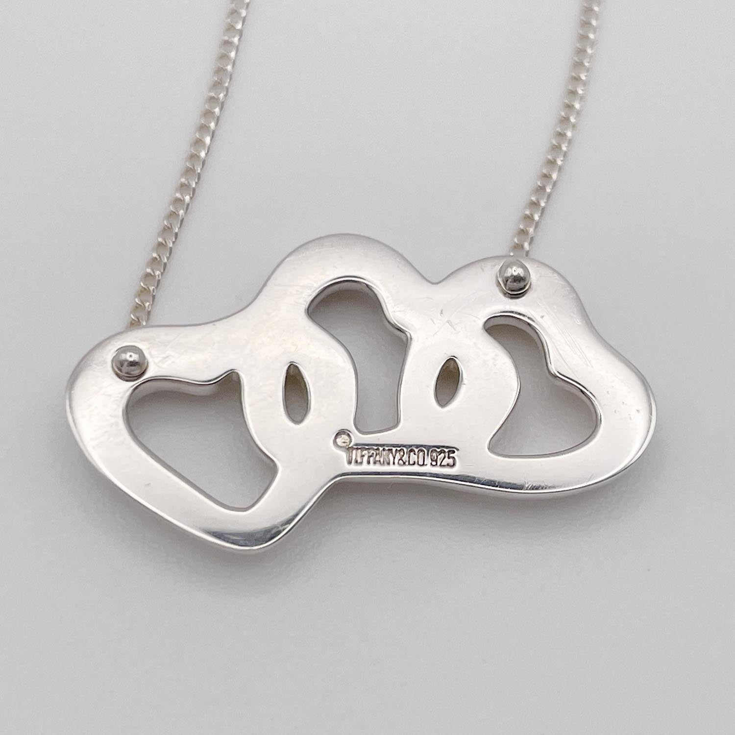 新品仕上済 Tiffany&Co. ティファニー トリプルハート ネックレス SV925