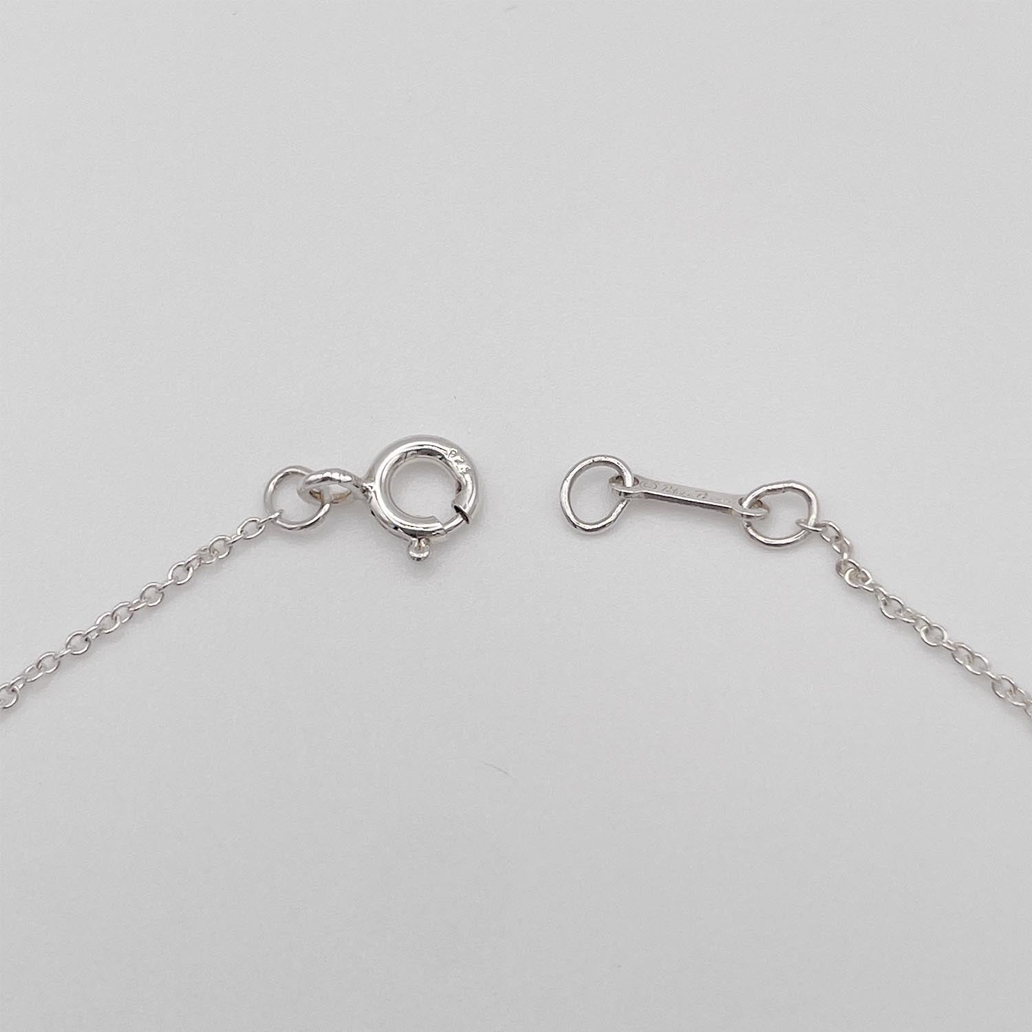 Tiffany＆Co. ティファニー ラビングハート ピンクサファイア 1P ネックレス SV925