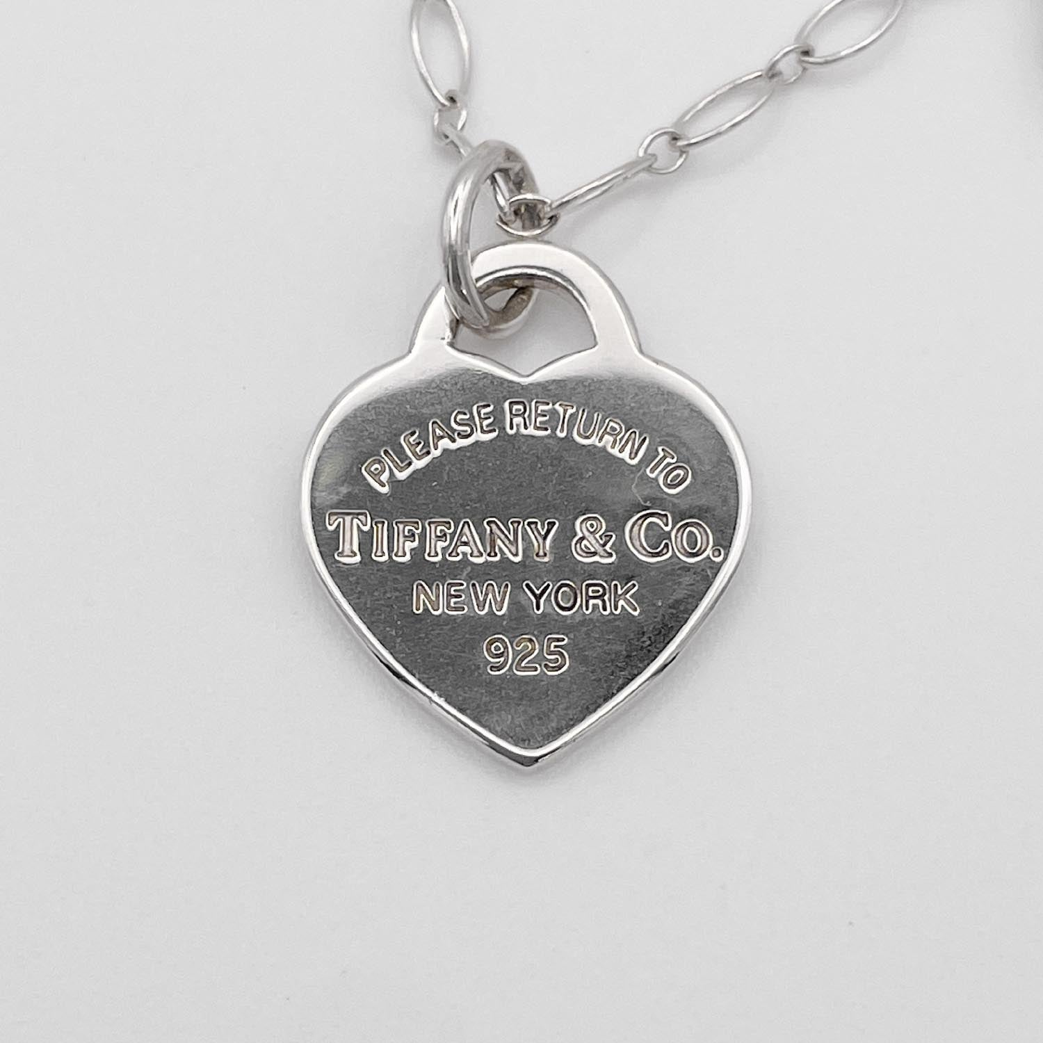 Tiffany&Co. ティファニー リターントゥ ハートタグ＆ハートキー ネックレス SV925