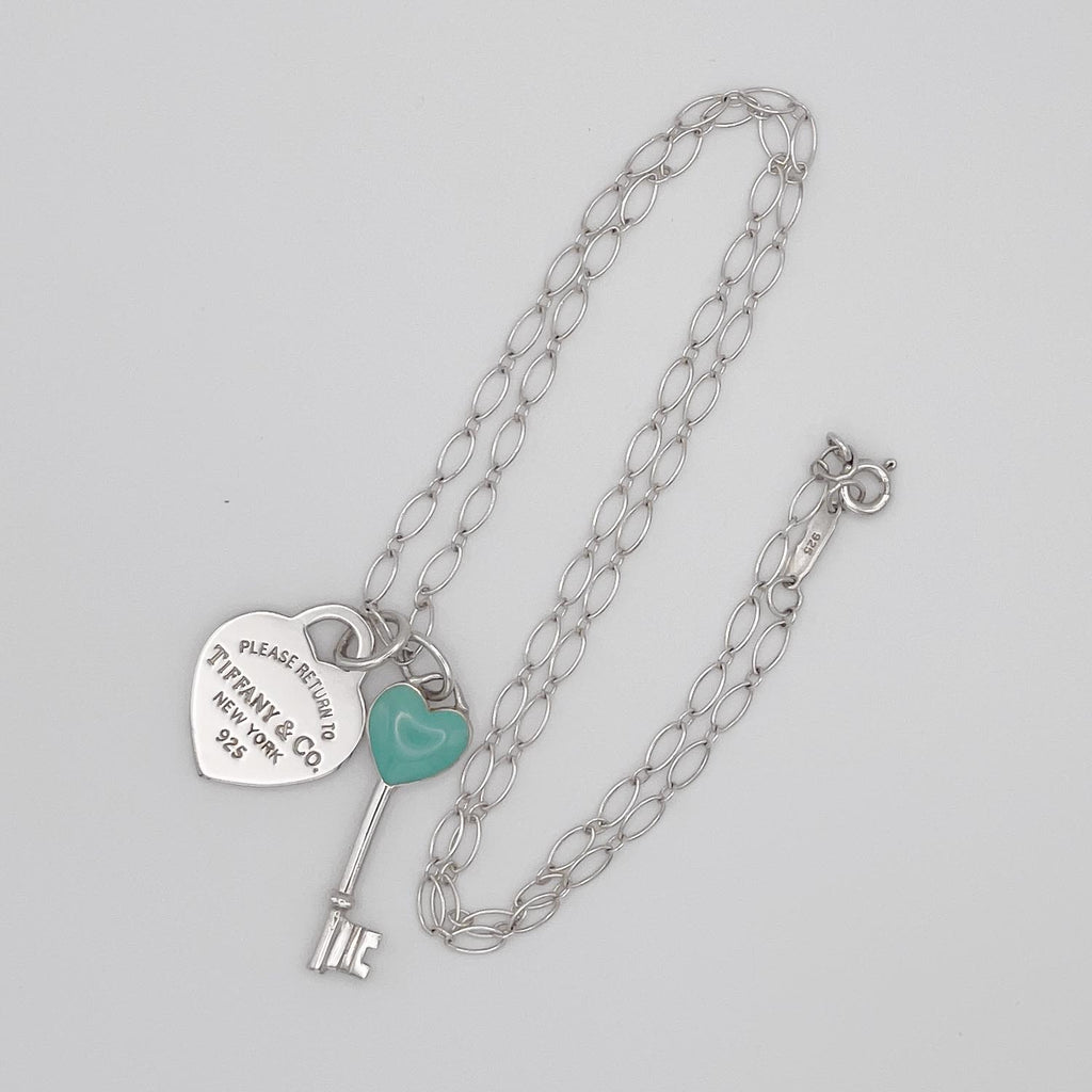 Tiffany&Co. ティファニー リターントゥ ハートタグ＆ハートキー ネックレス SV925