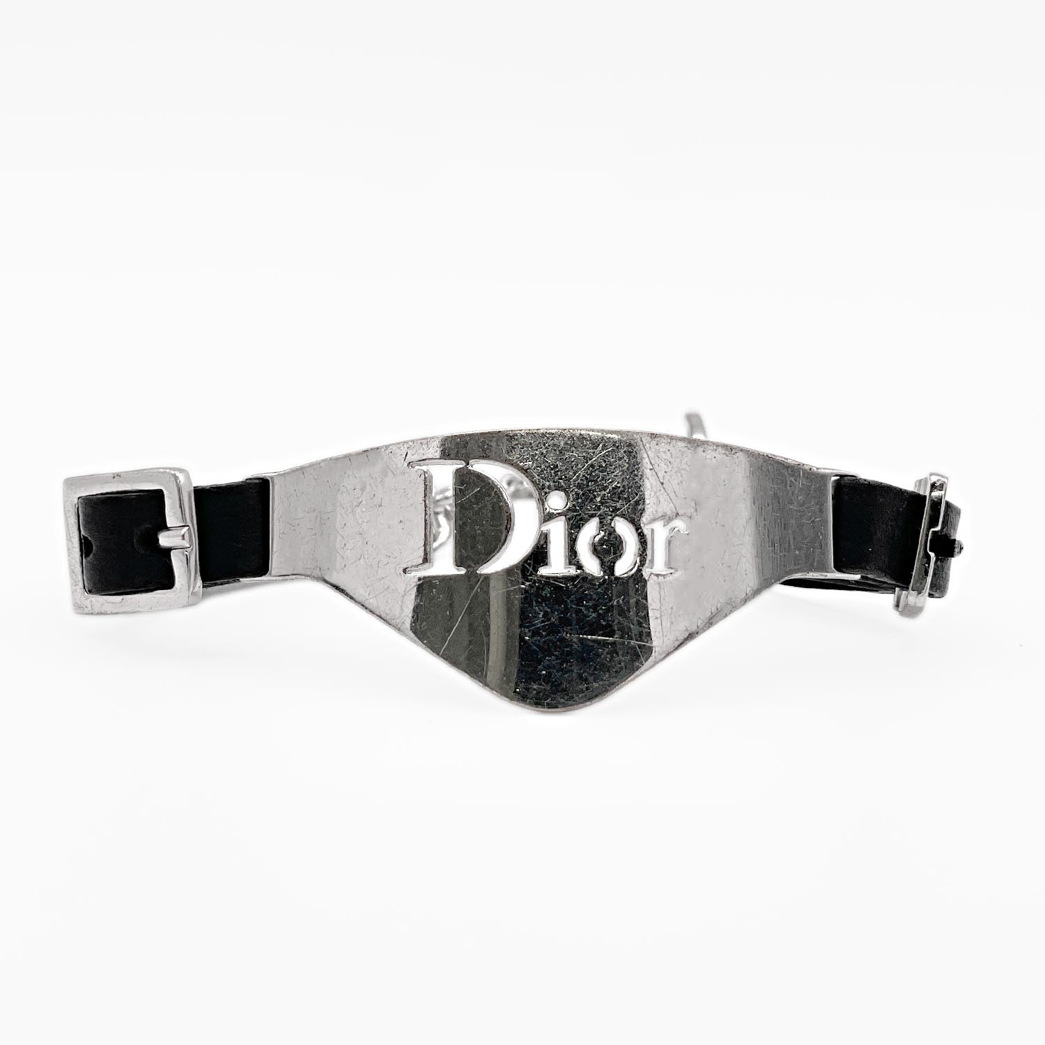 Dior ディオール ブレスレット ロゴ レザー