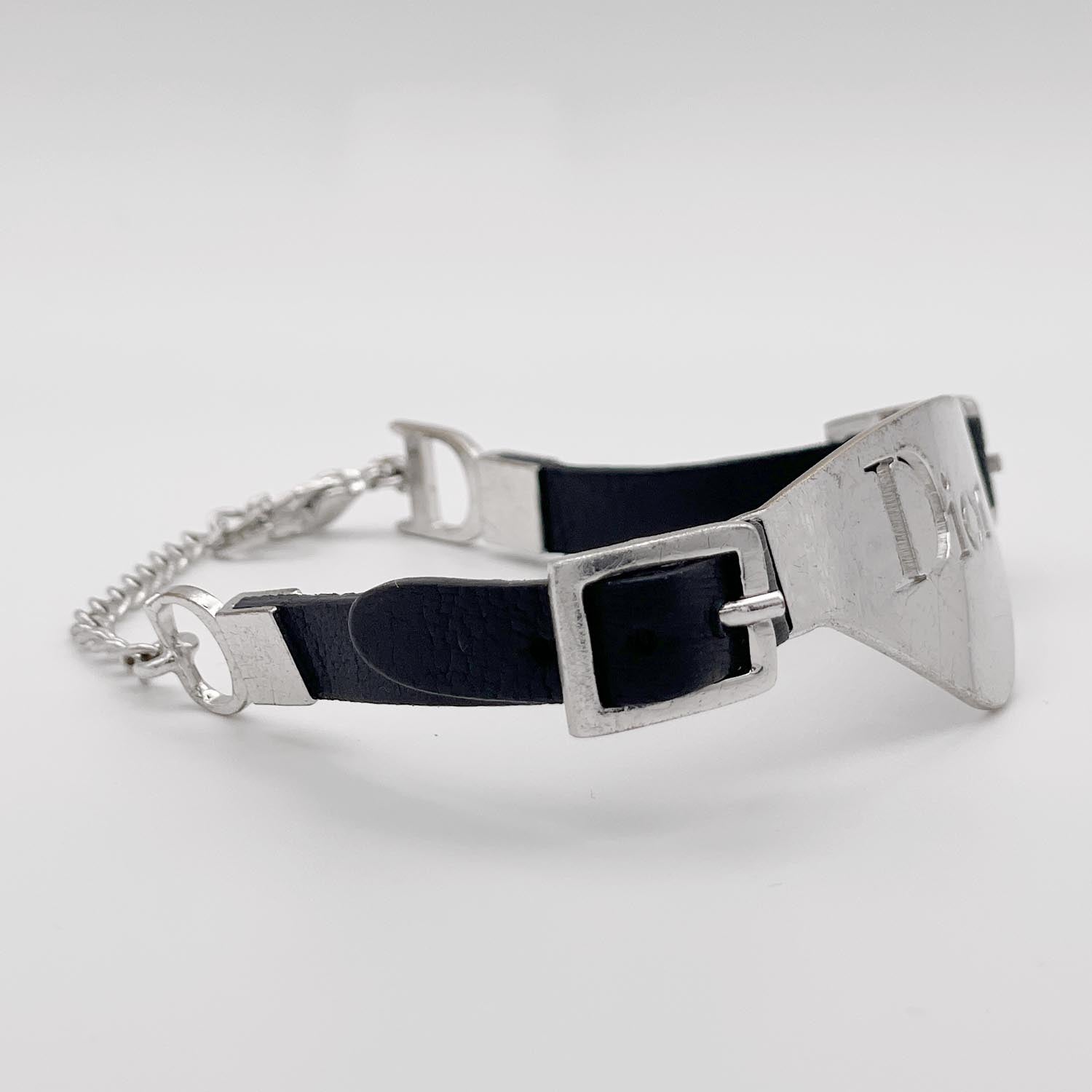 Dior ディオール ブレスレット ロゴ レザー