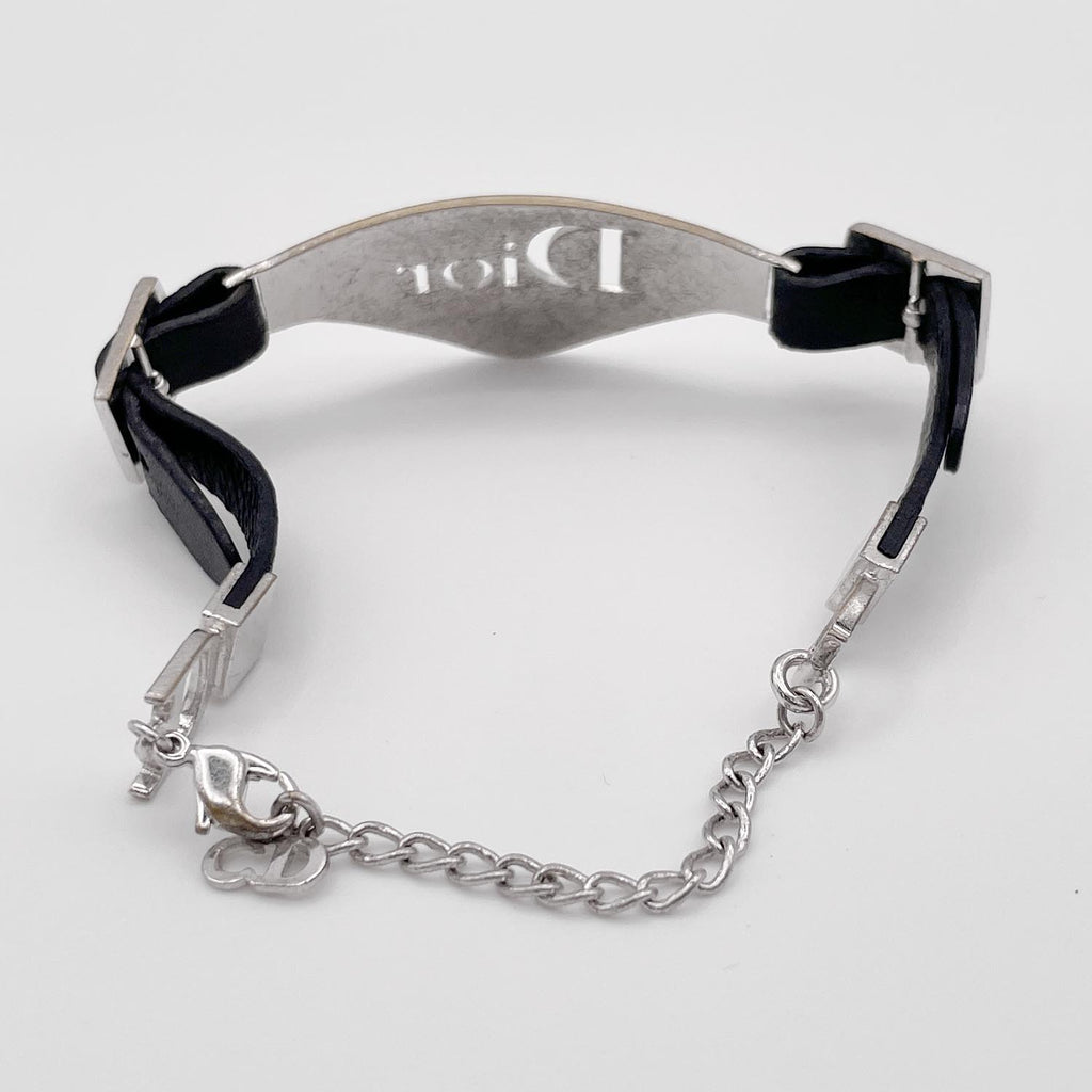 Dior ディオール ブレスレット ロゴ レザー
