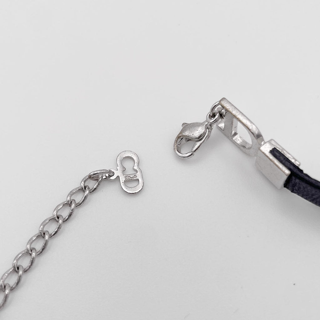 Dior ディオール ブレスレット ロゴ レザー
