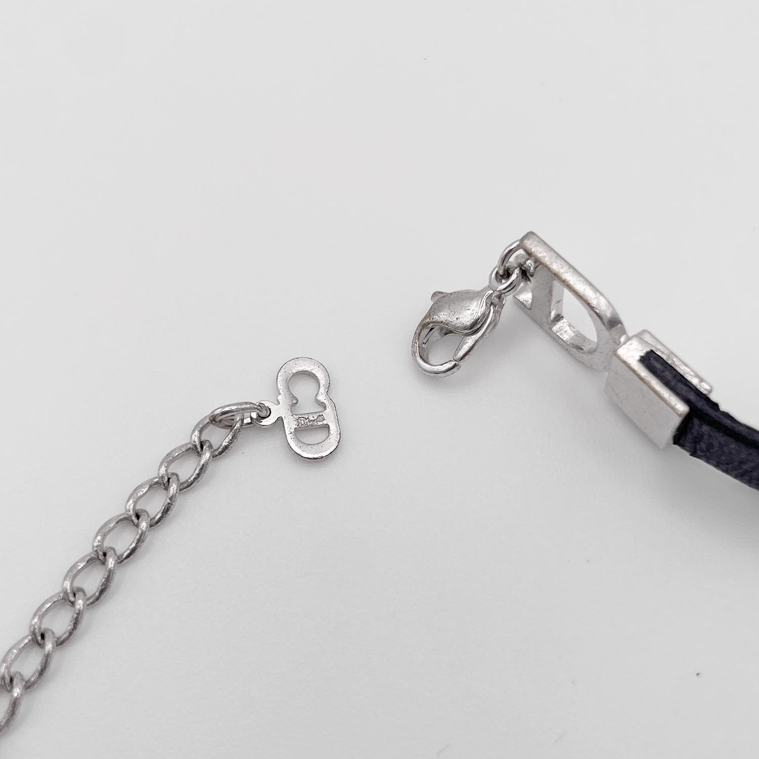 Dior ディオール ブレスレット ロゴ レザー