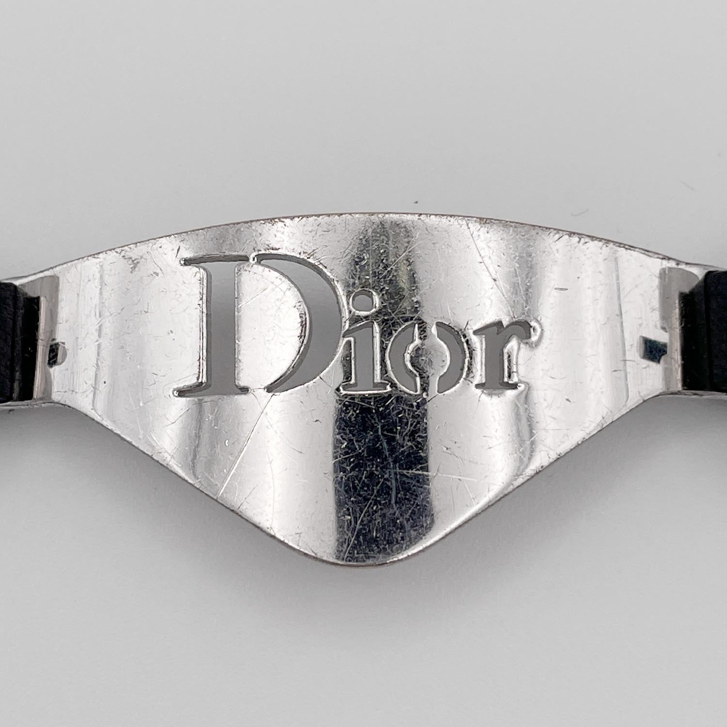 Dior ディオール ブレスレット ロゴ レザー