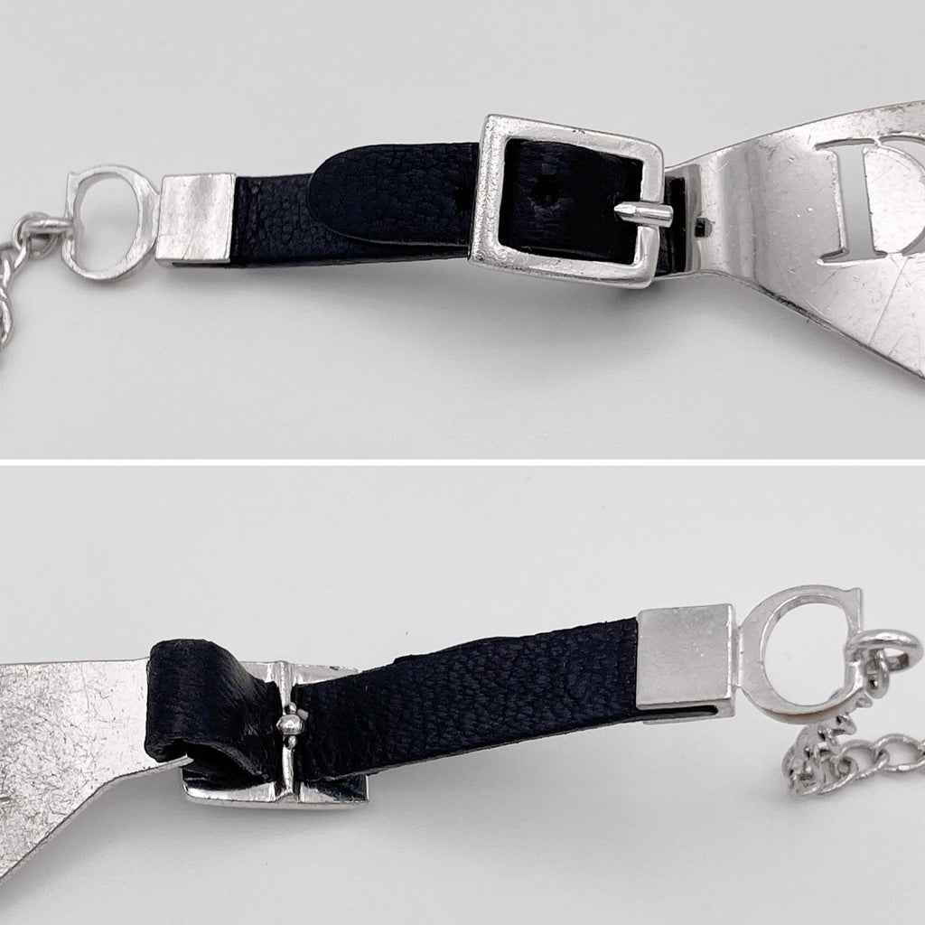 Dior ディオール ブレスレット ロゴ レザー