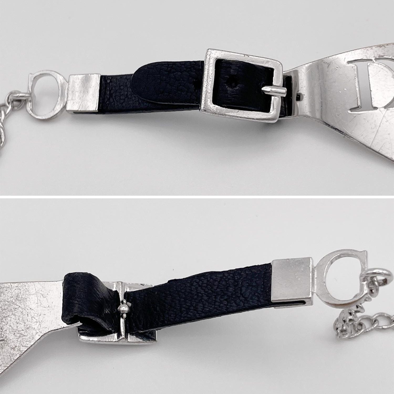 Dior ディオール ブレスレット ロゴ レザー