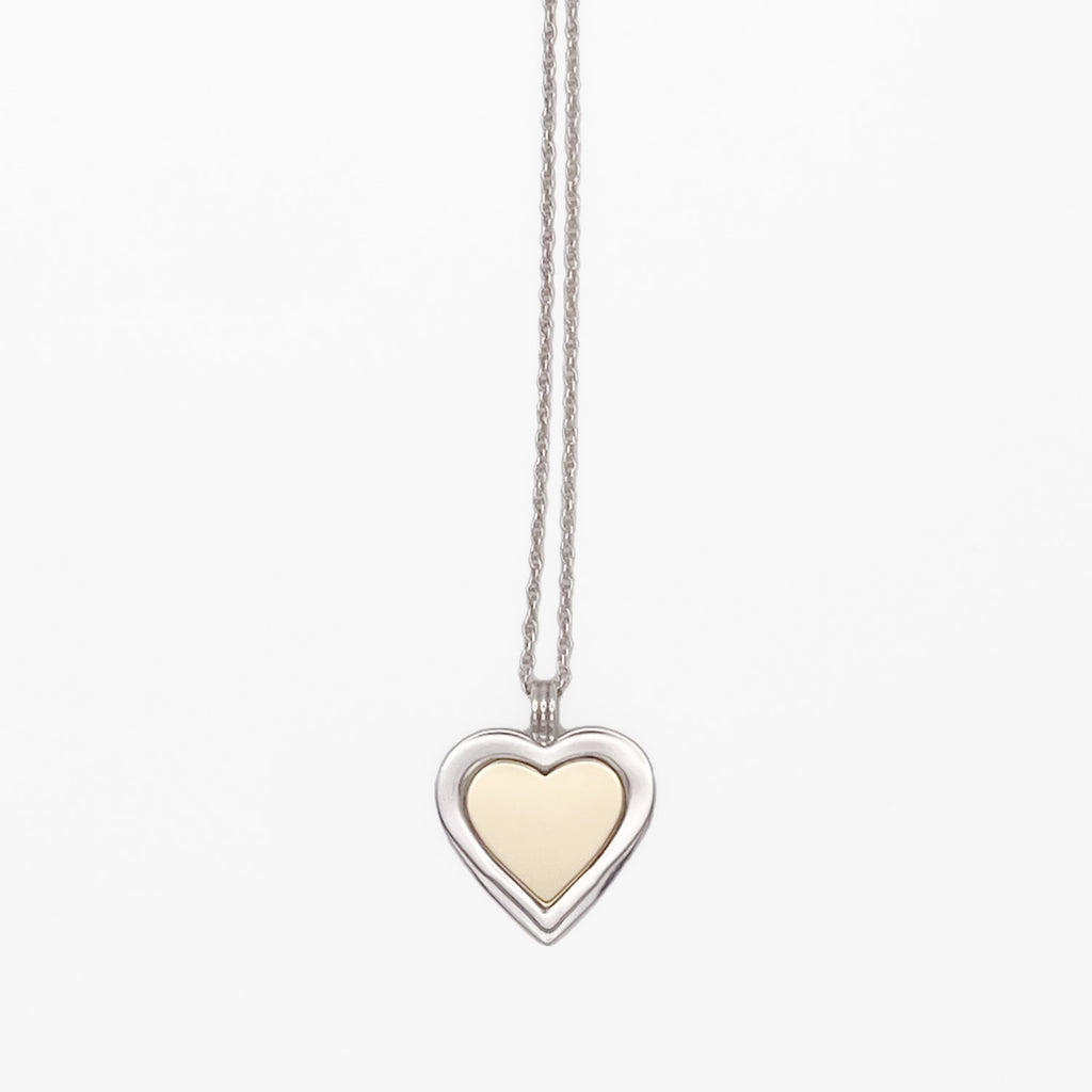 Tiffany&Co. ティファニー ハート ネックレス 18KT STERLING