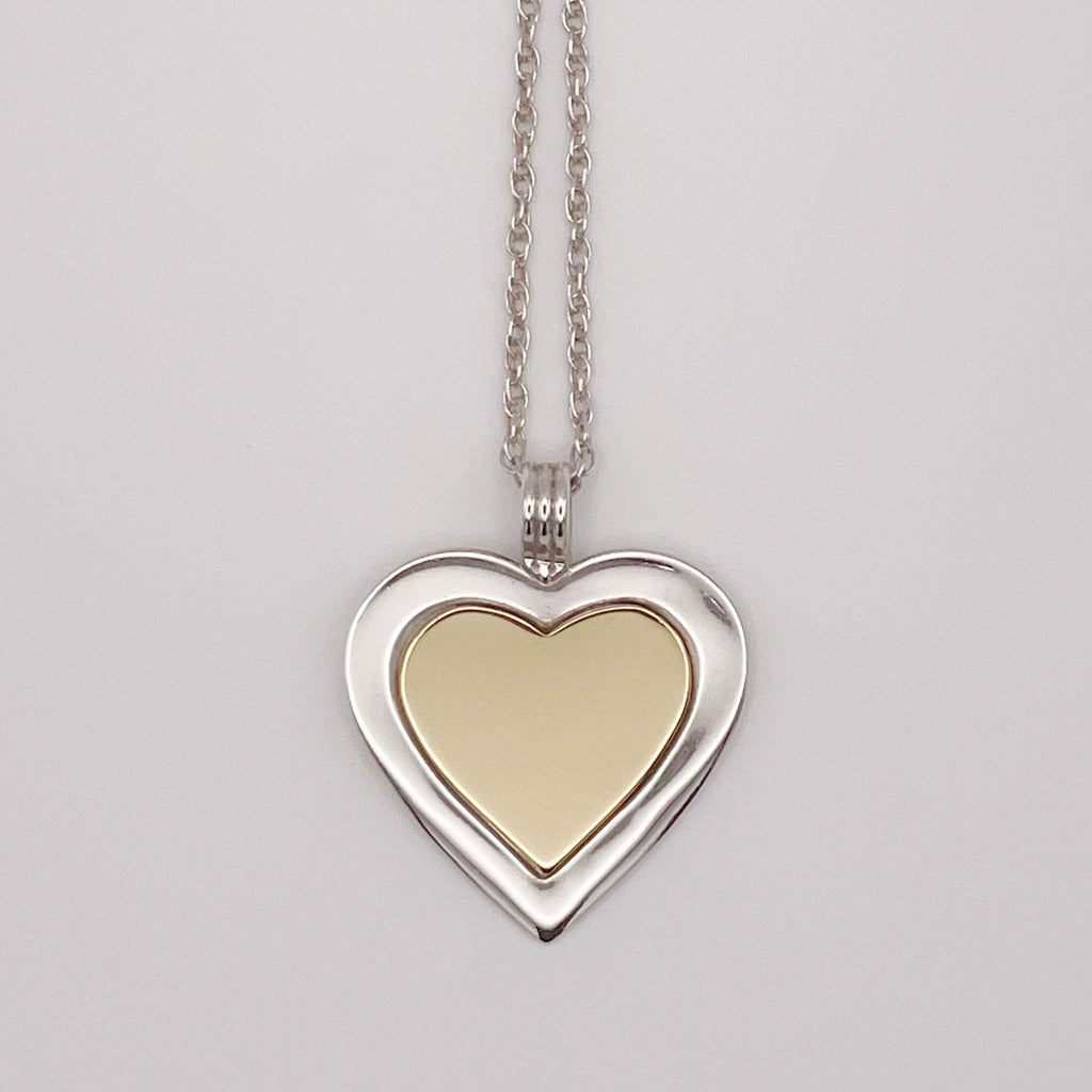 Tiffany&Co. ティファニー ハート ネックレス 18KT STERLING