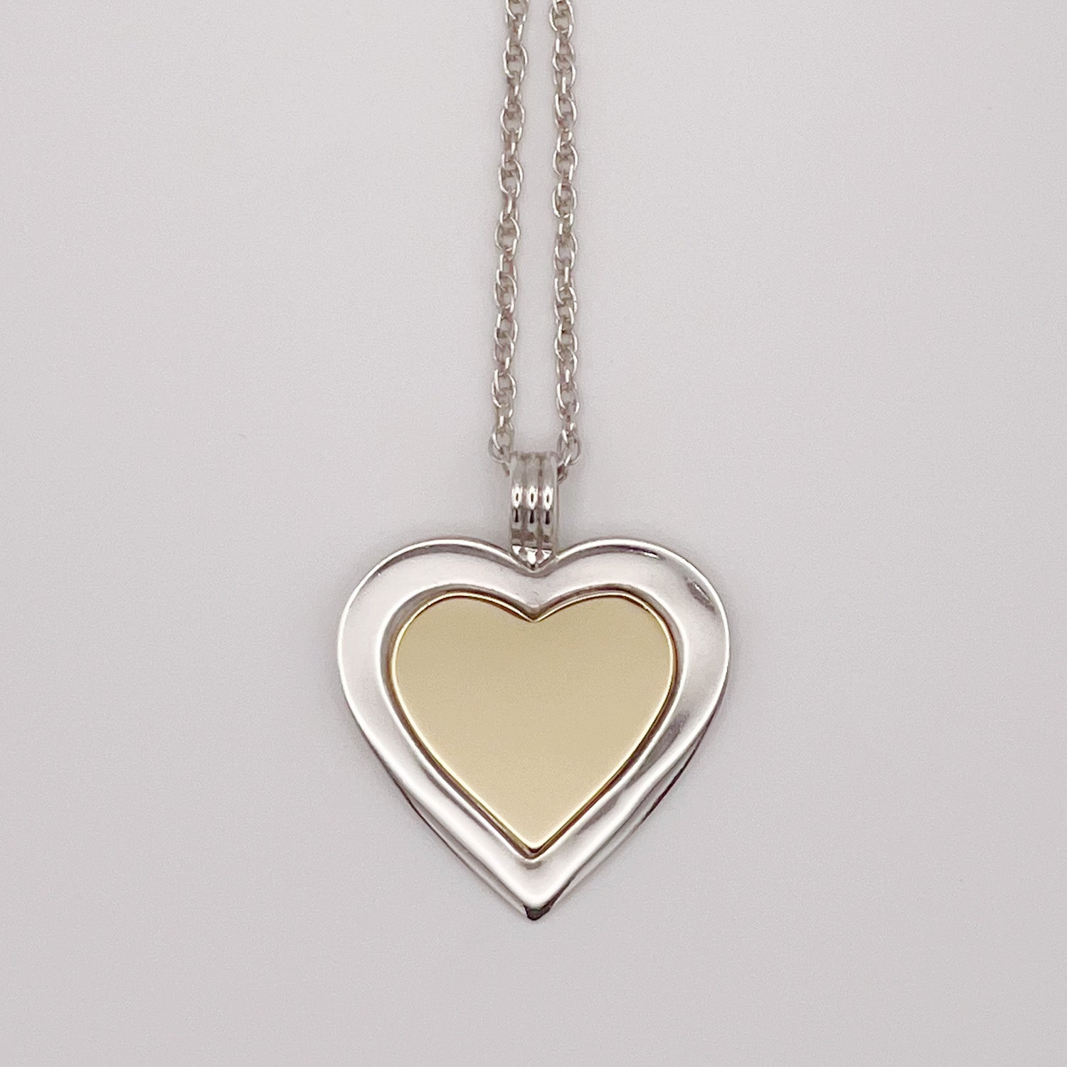 Tiffany&Co. ティファニー ハート ネックレス 18KT STERLING