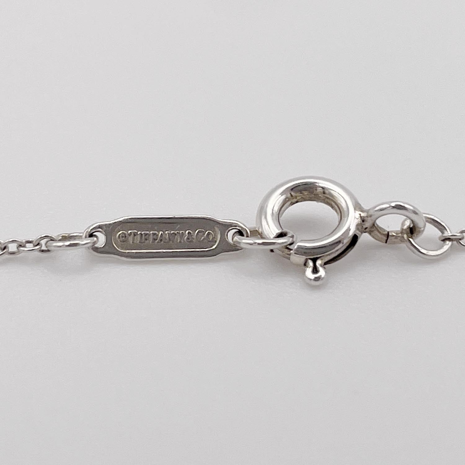 Tiffany&Co. 925 ティファニー アトラス 3シンボル 1Pダイヤ ネックレス