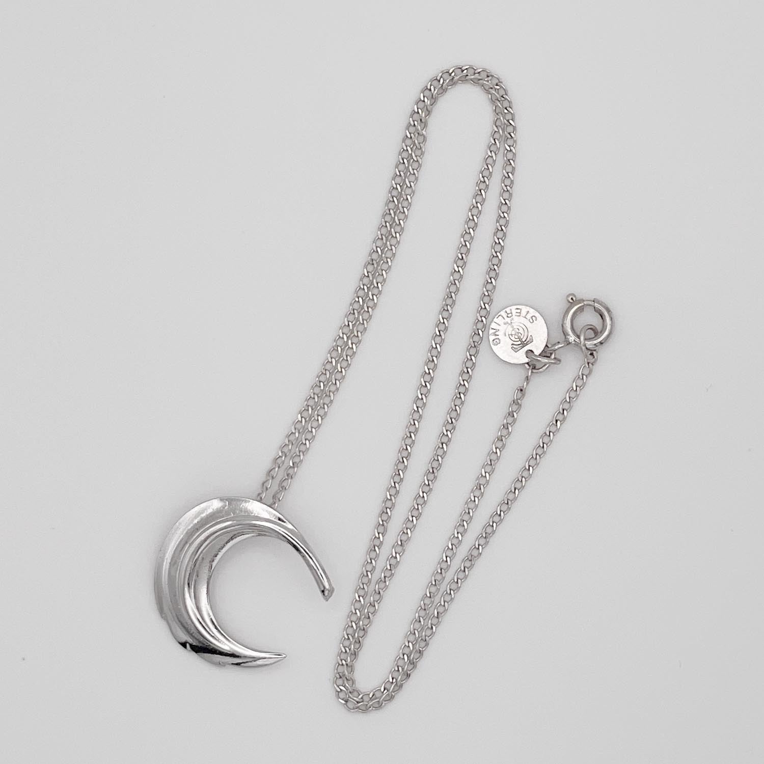 Tiffany&Co. ティファニー クレセントムーン 三日月 ネックレス ペンダント SV925