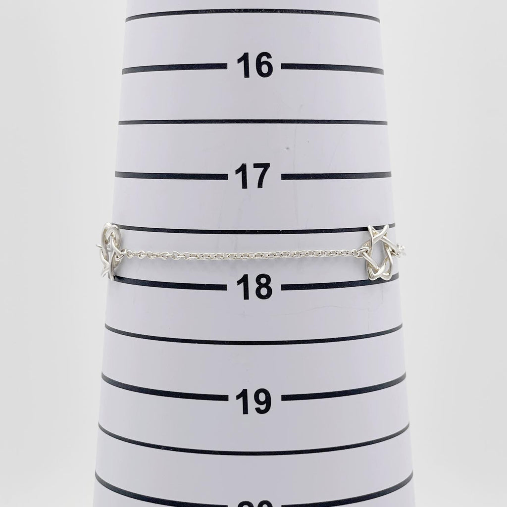 Tiffany&Co. ティファニー スターオブダビデ 3P ブレスレット SV925