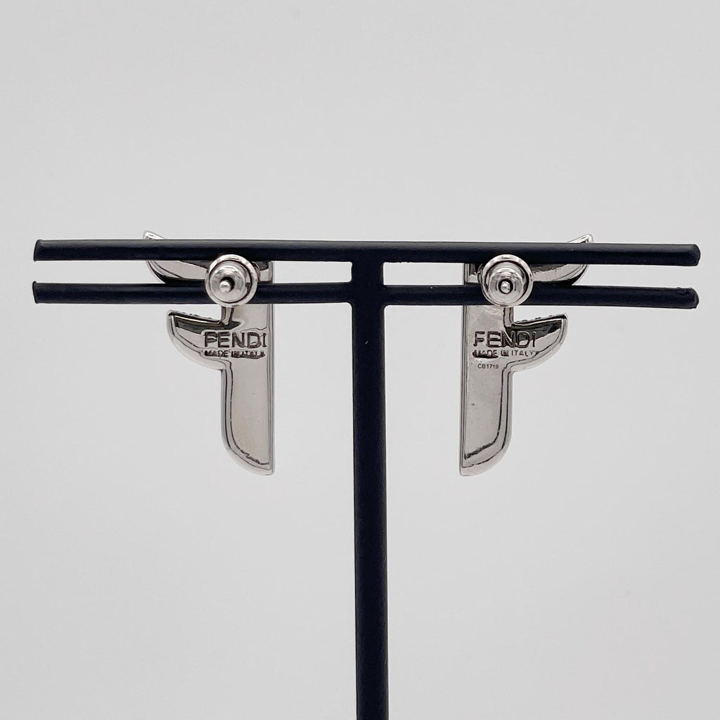 FENDI フェンディ FFロゴ ラインストーン ピアス
