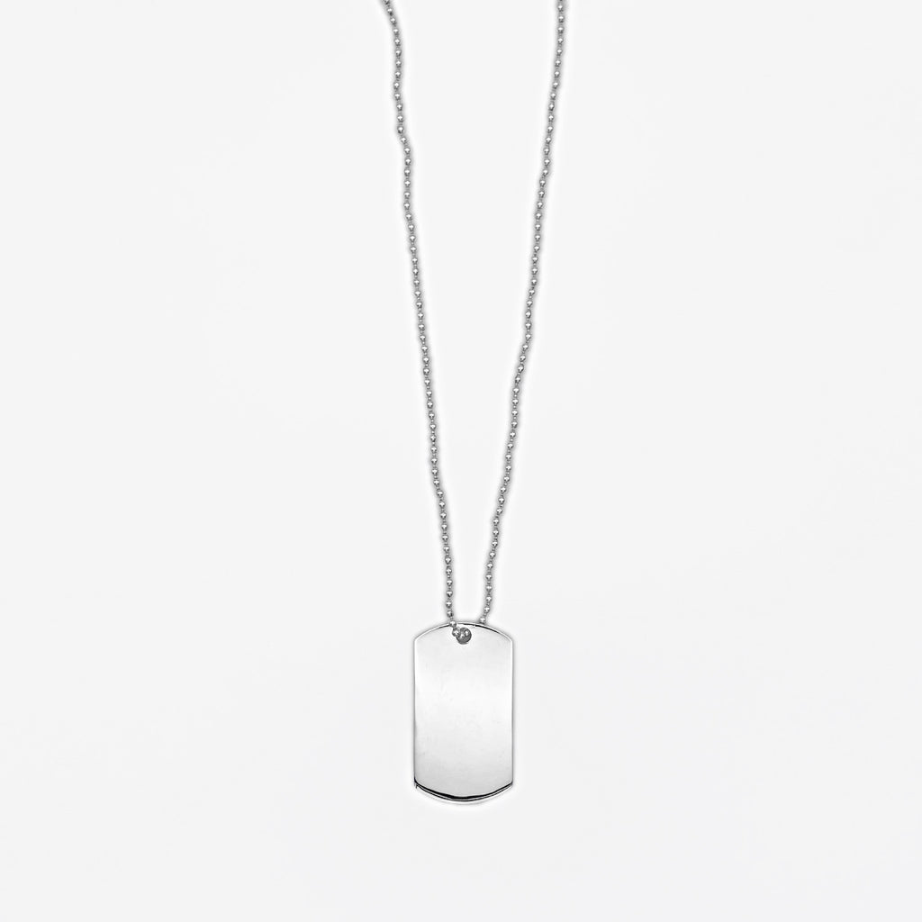 GUCCI グッチ ドッグタグ プレート ネックレス SV925 ペンダント
