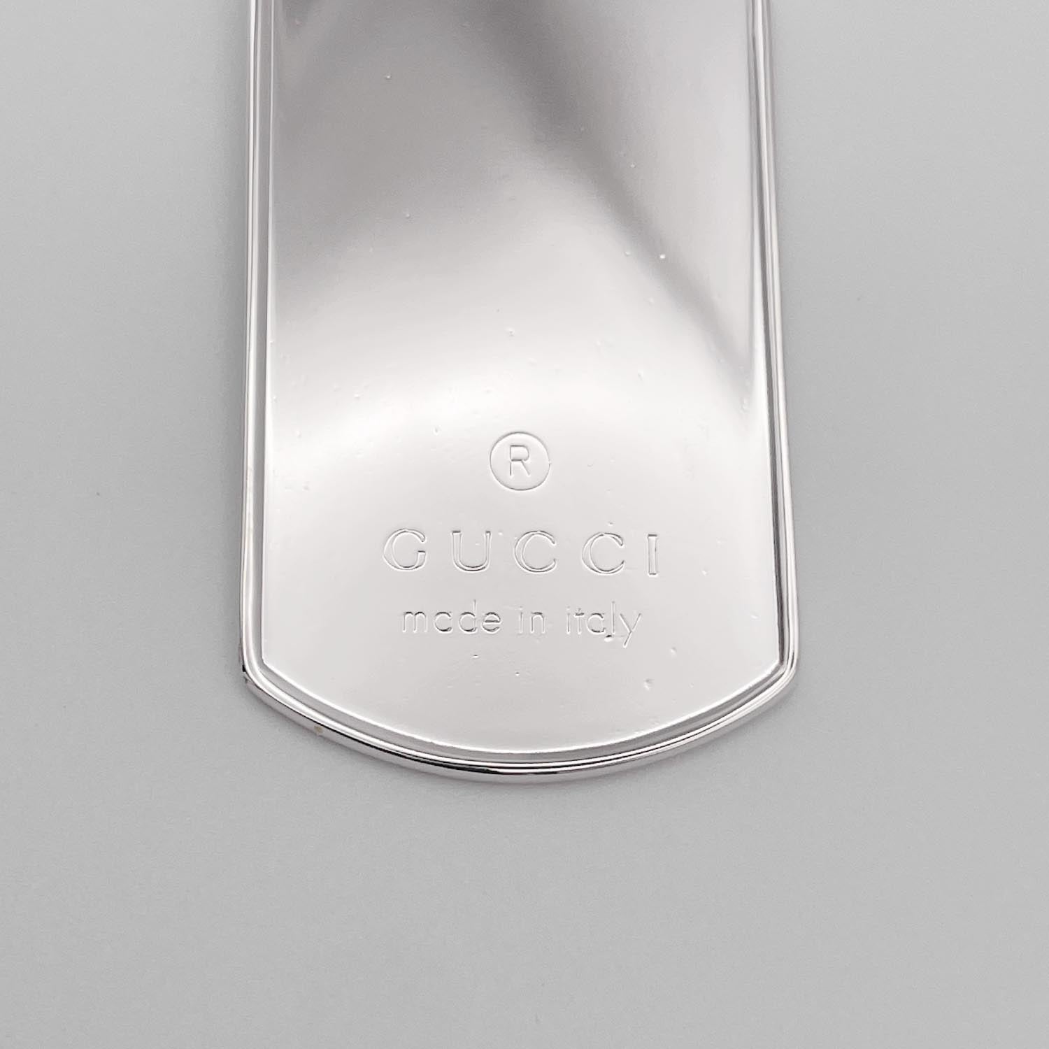 GUCCI グッチ ドッグタグ プレート ネックレス SV925 ペンダント