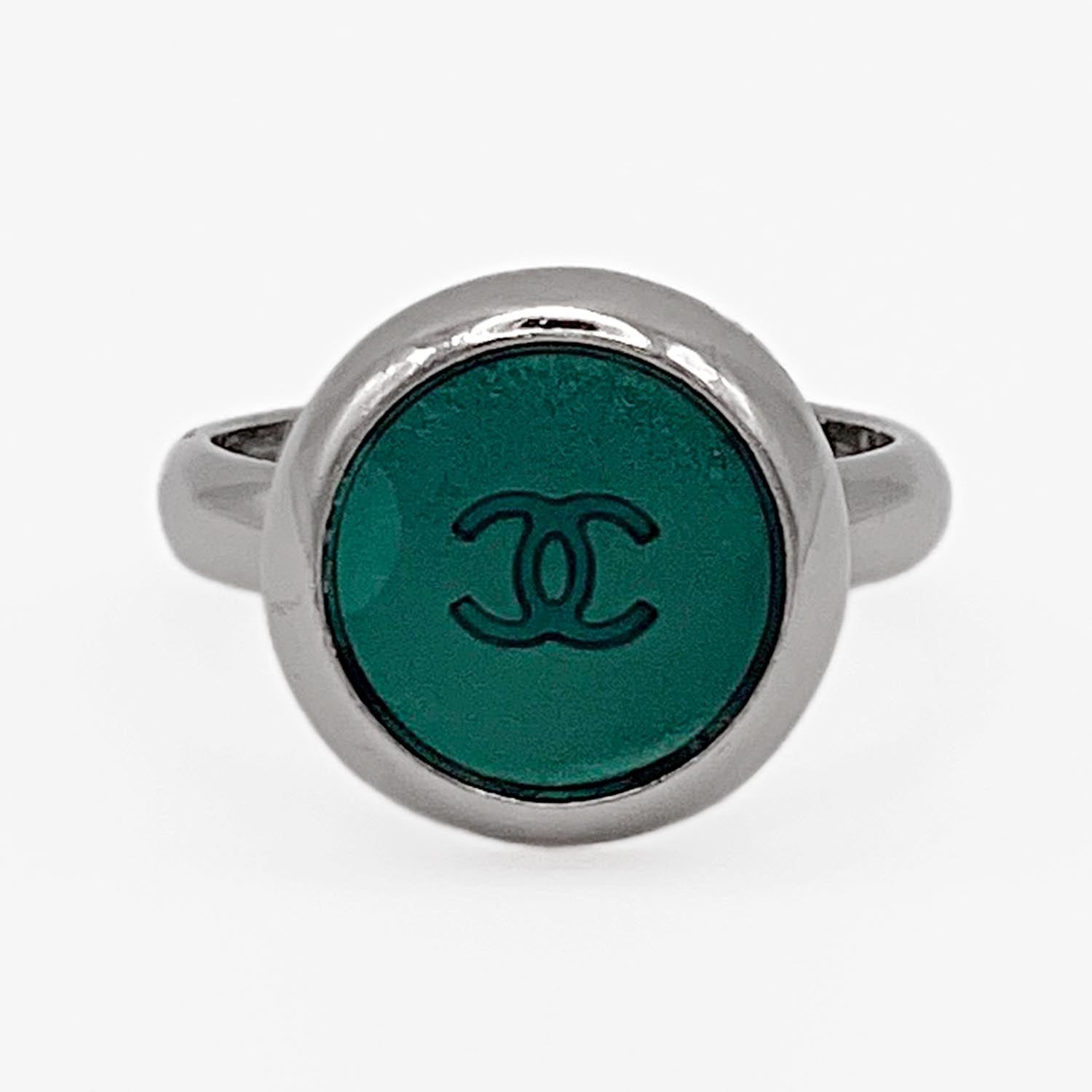 CHANEL シャネル ココマーク 11号 ラウンドロゴ リング 99A サイズ調節可 レディース