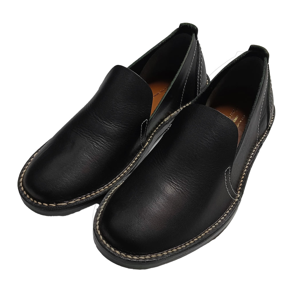 COMME des GARCONS オム レザー スリッポン フラットシューズ 26cm