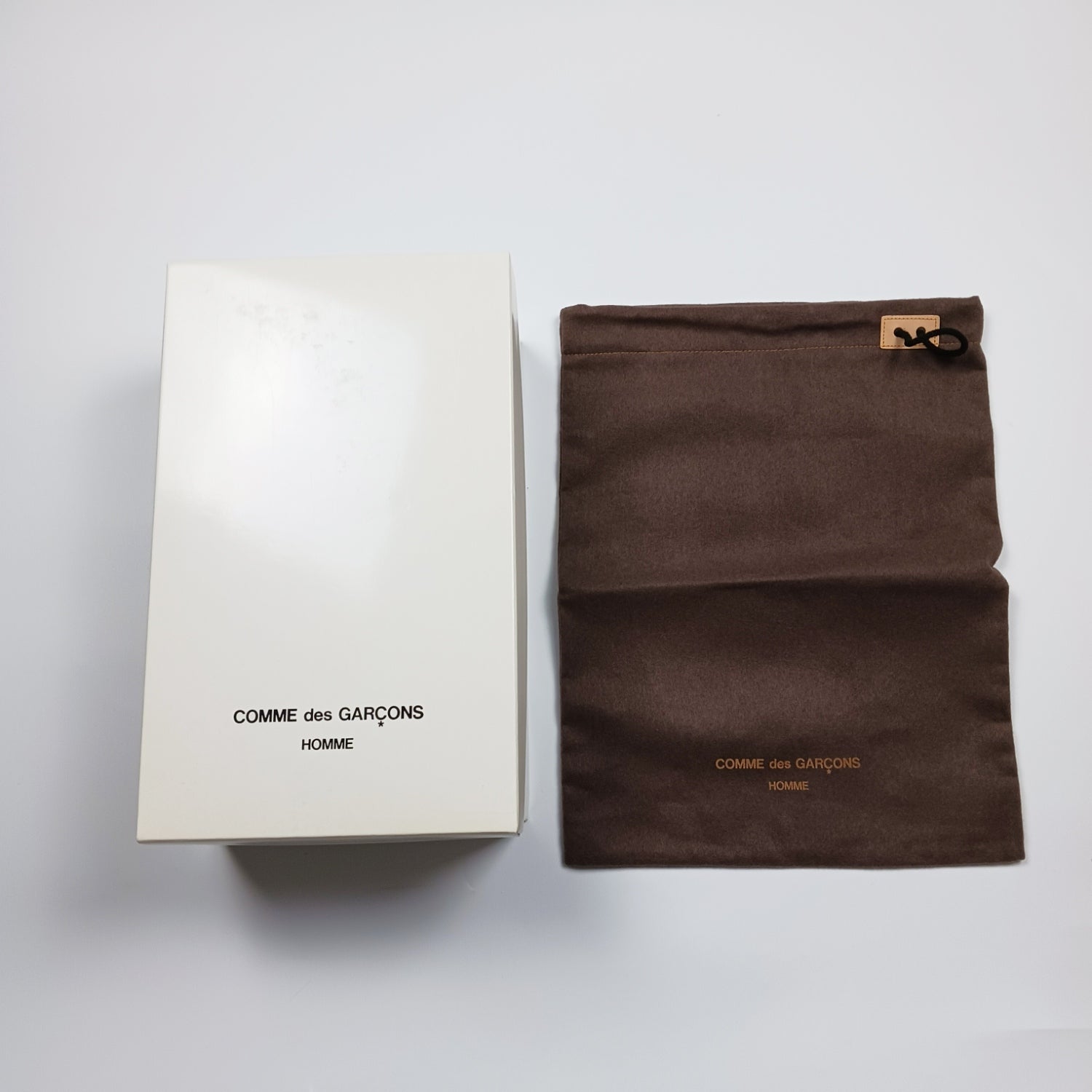 COMME des GARCONS オム レザー スリッポン フラットシューズ 26cm