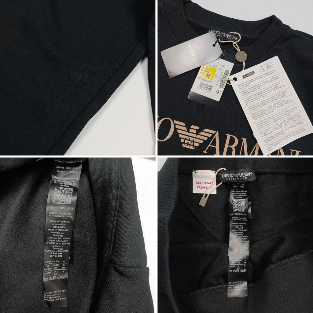EMPORIO ARMANI エンポリオアルマーニ スウェット セットアップ レディース M