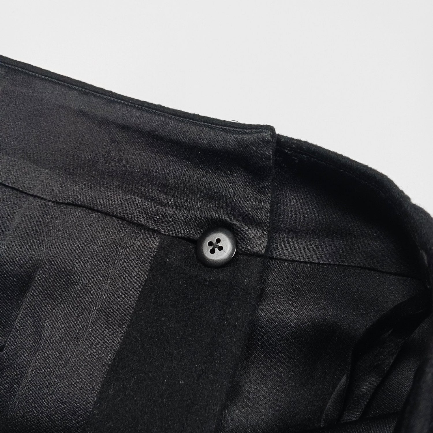 CHANEL シャネル ラップスカート カシミヤ100％ ブラック 36