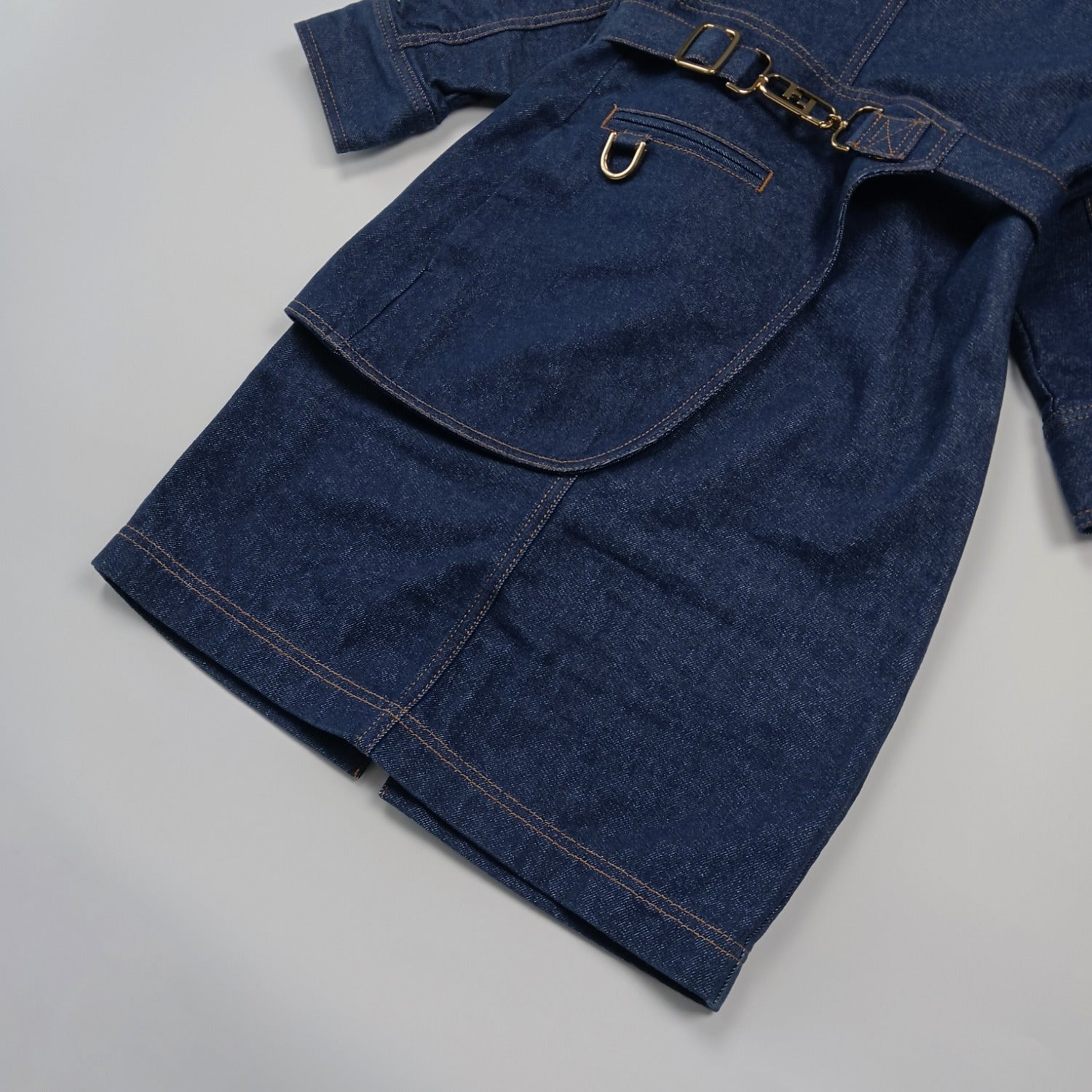 FENDI フェンディ デニムドレス ワンピース 22AW 36