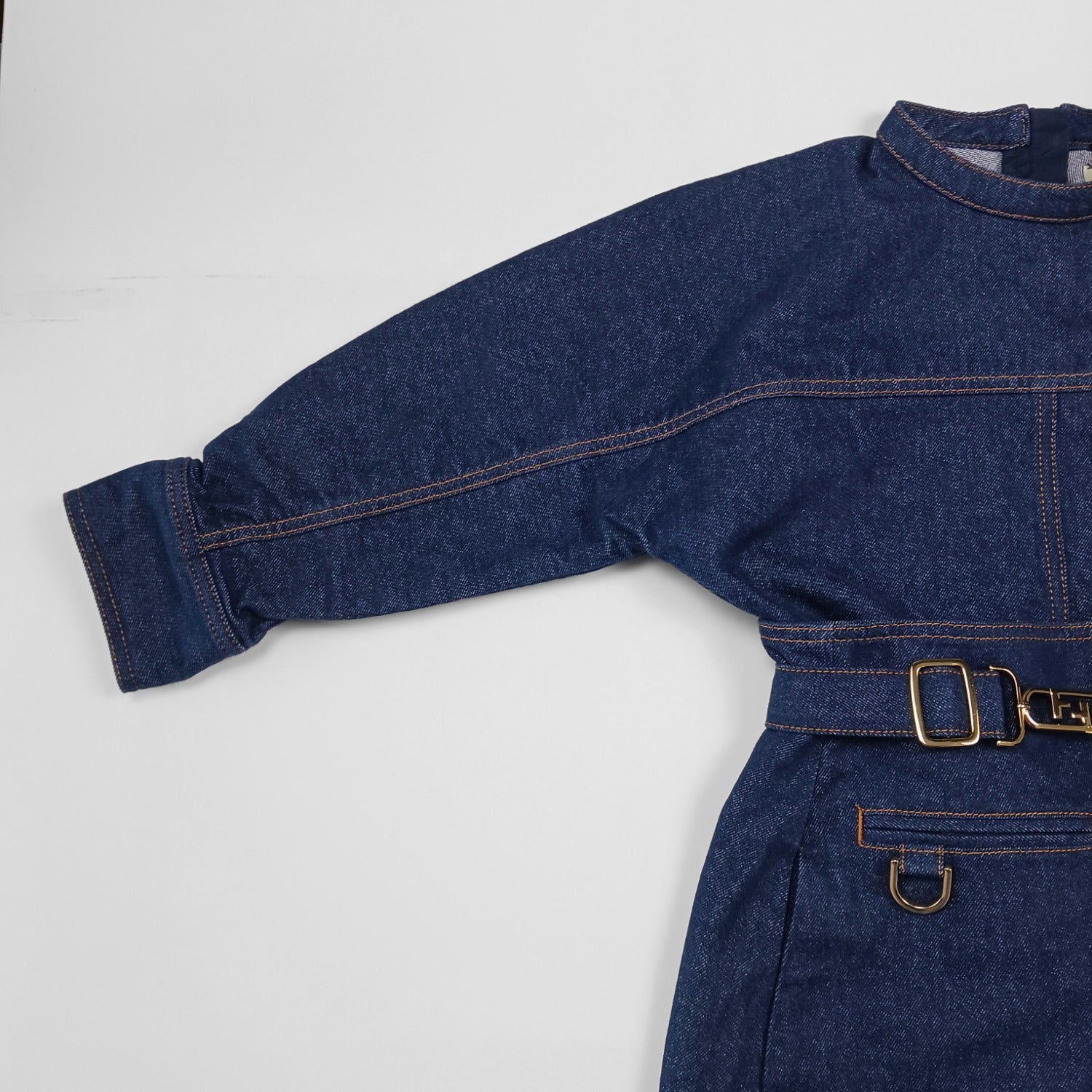 FENDI フェンディ デニムドレス ワンピース 22AW 36