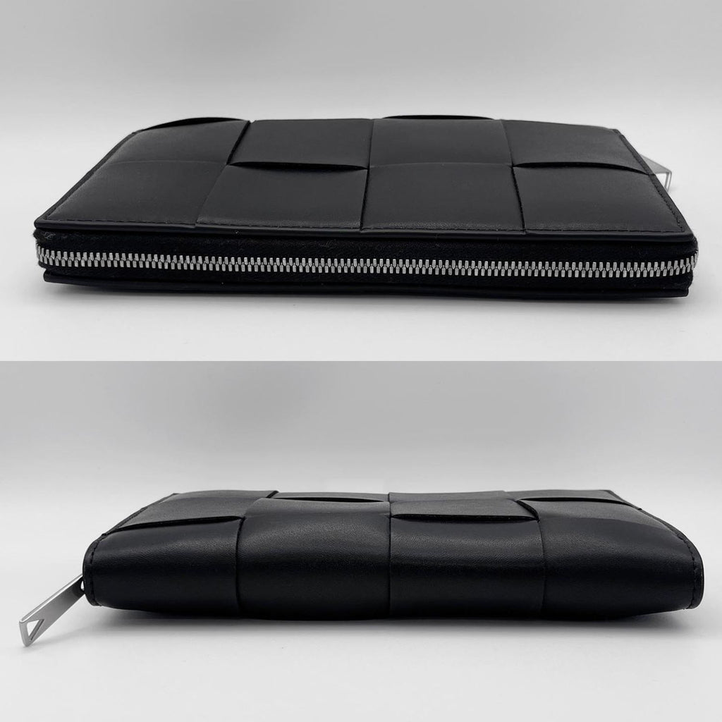 BOTTEGA VENETA ボッテガヴェネタ カセット ジップアラウンドウォレット 長財布