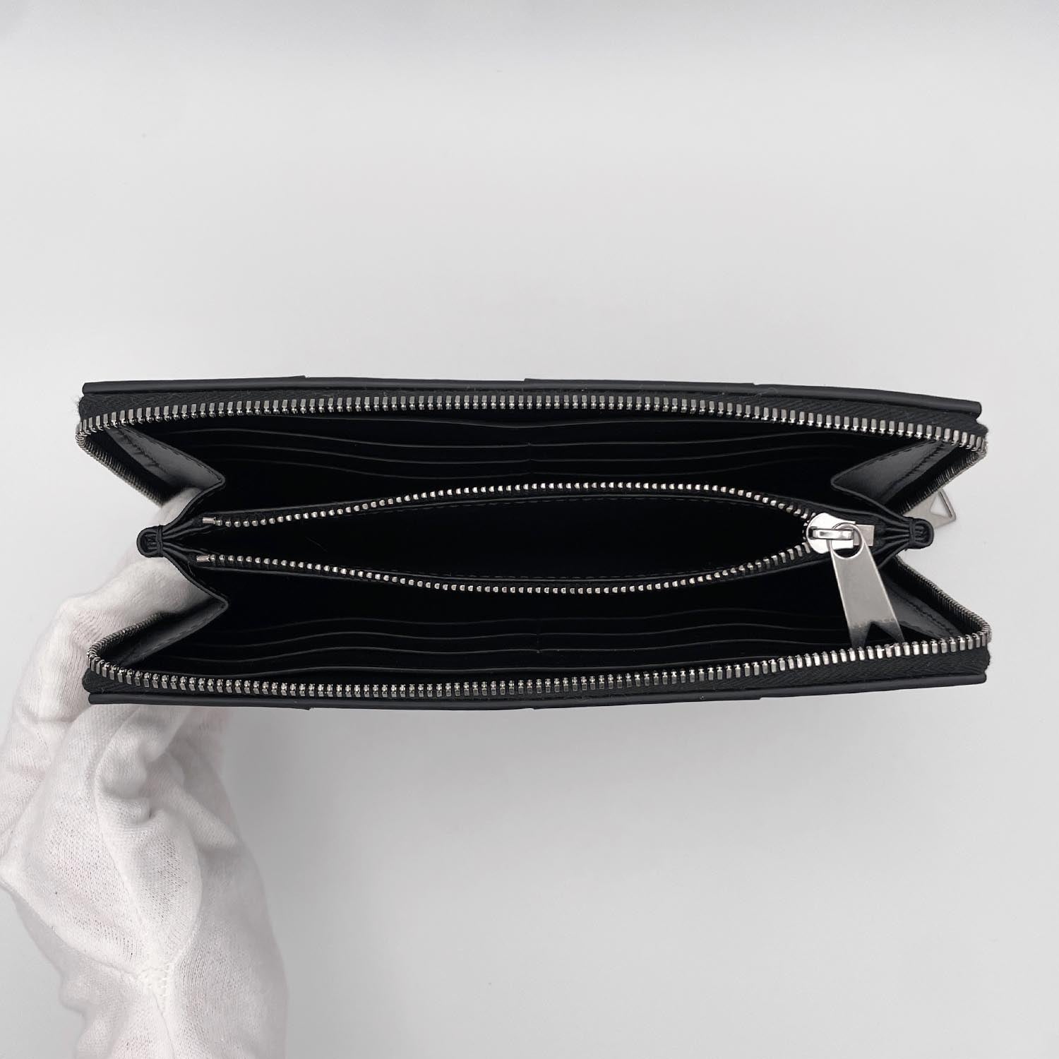 BOTTEGA VENETA ボッテガヴェネタ カセット ジップアラウンドウォレット 長財布