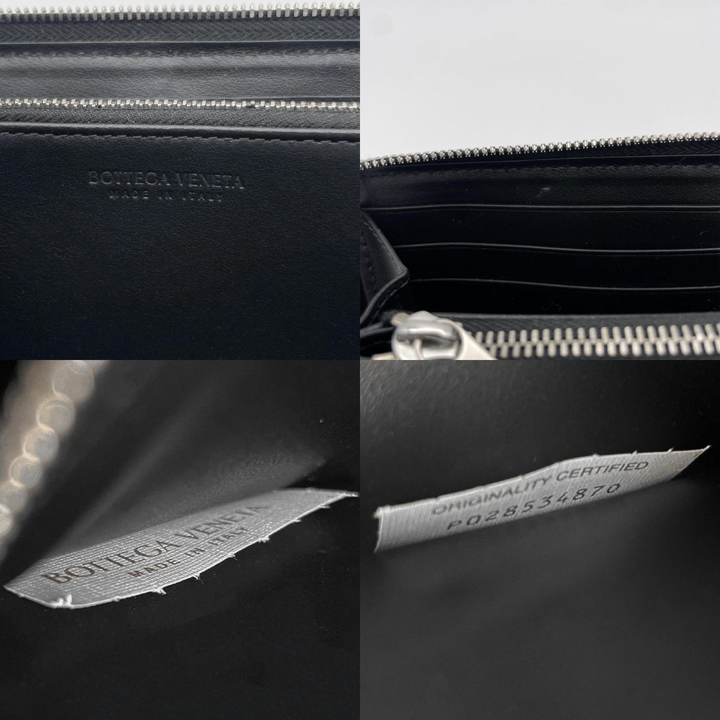 BOTTEGA VENETA ボッテガヴェネタ カセット ジップアラウンドウォレット 長財布