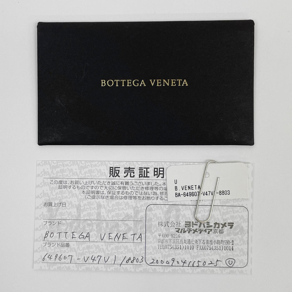 BOTTEGA VENETA ボッテガヴェネタ カセット ジップアラウンドウォレット 長財布