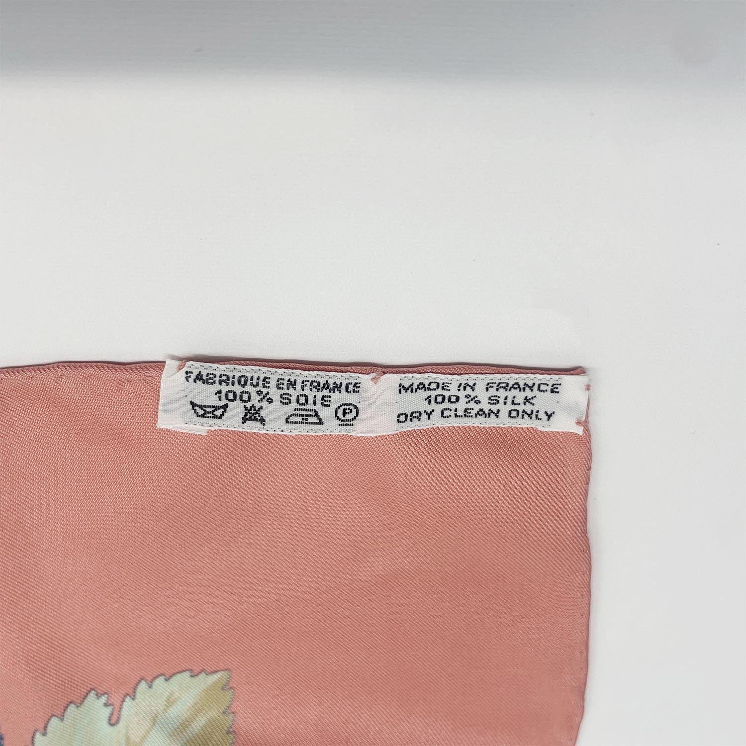 美品 HERMES エルメス カレ90 LARBRE de SOIE 絹の木 スカーフ