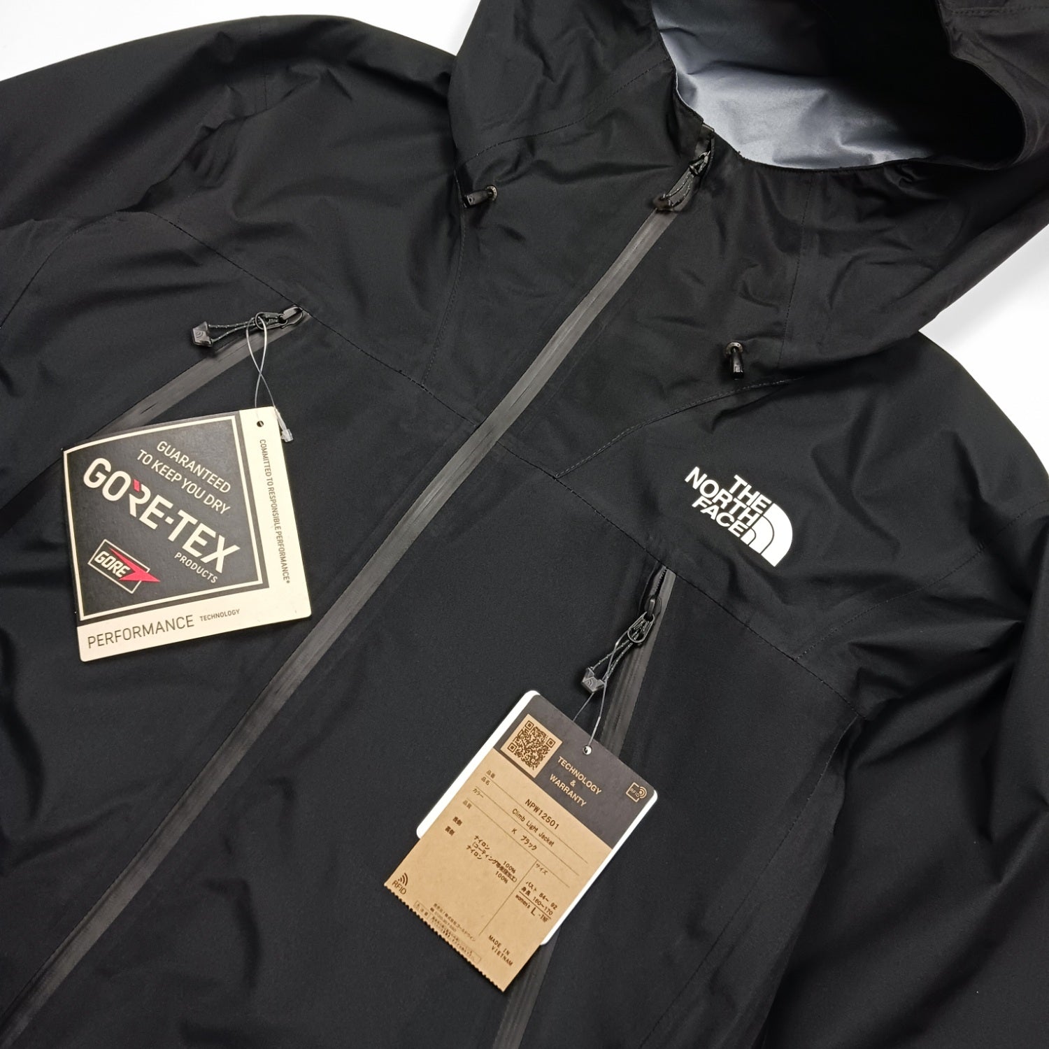 THE NORTH FACE ノースフェイス クライムライトジャケット NPW12501 ブラック レディース L