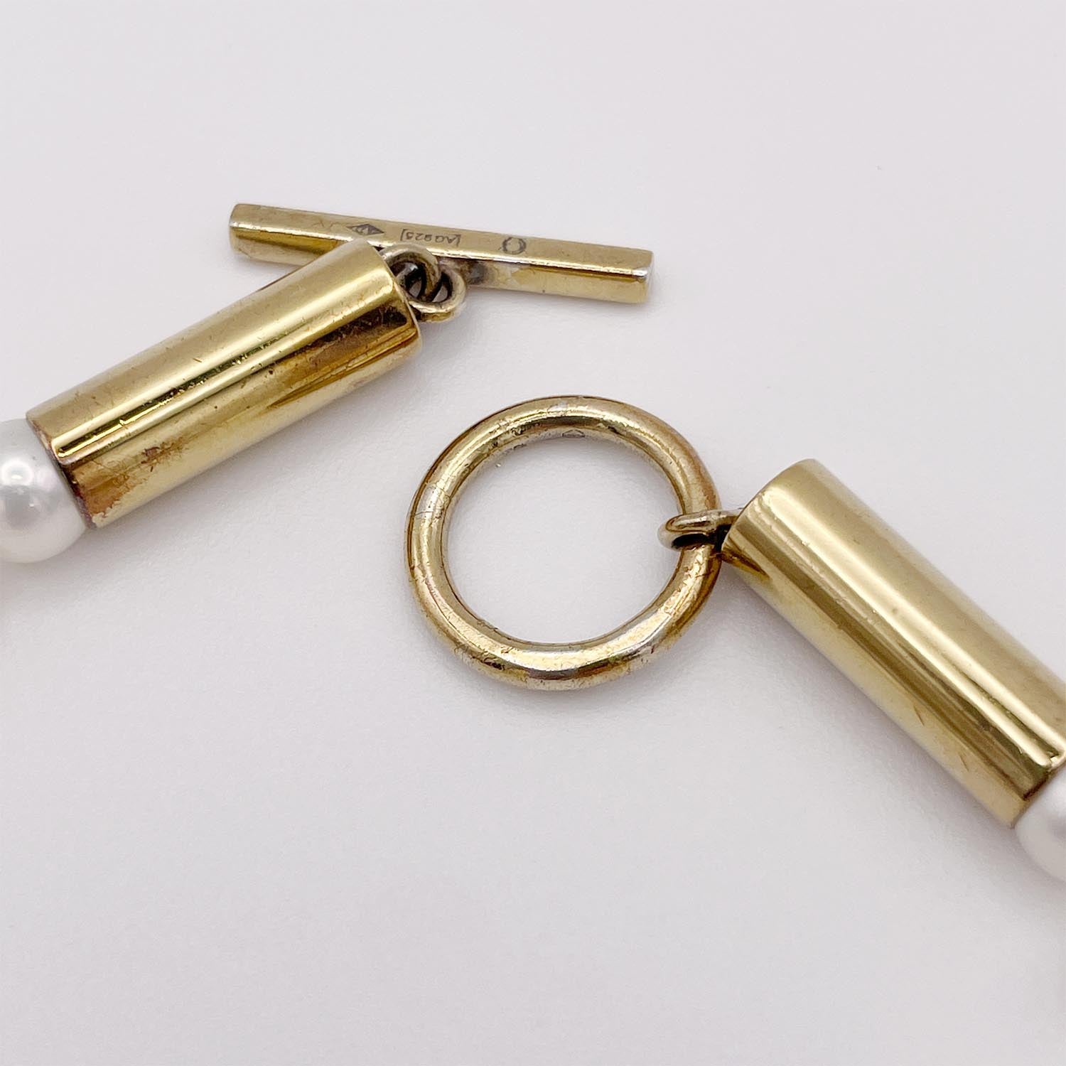 SAINT LAURENT サンローラン ブレスレット パール SV925