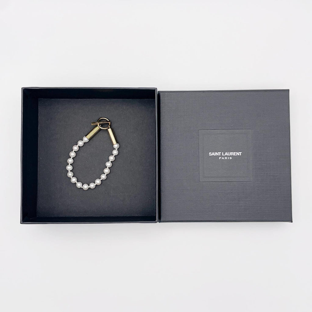 SAINT LAURENT サンローラン ブレスレット パール SV925
