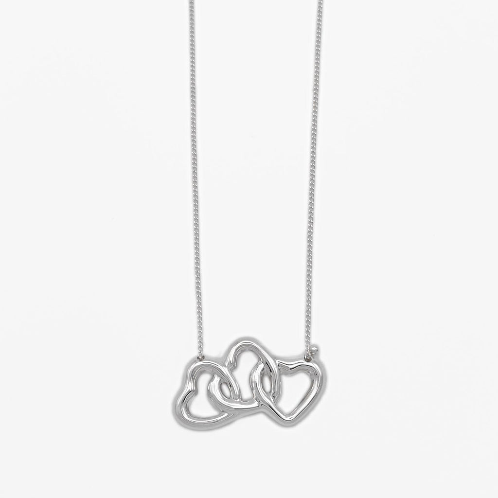 新品仕上済 Tiffany&Co. ティファニー トリプルハート ネックレス SV925