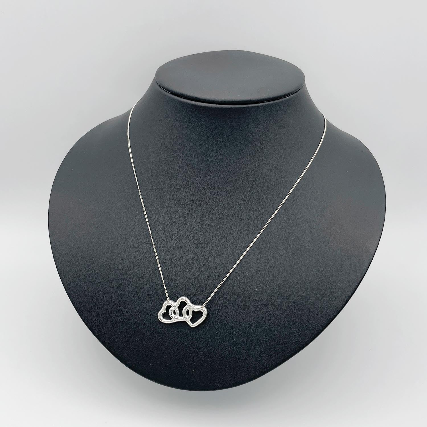 新品仕上済 Tiffany&Co. ティファニー トリプルハート ネックレス SV925