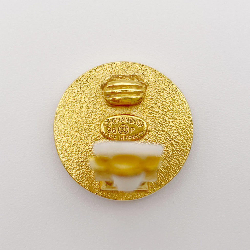 CHANEL シャネル イヤリング 96P ココマーク ラウンド