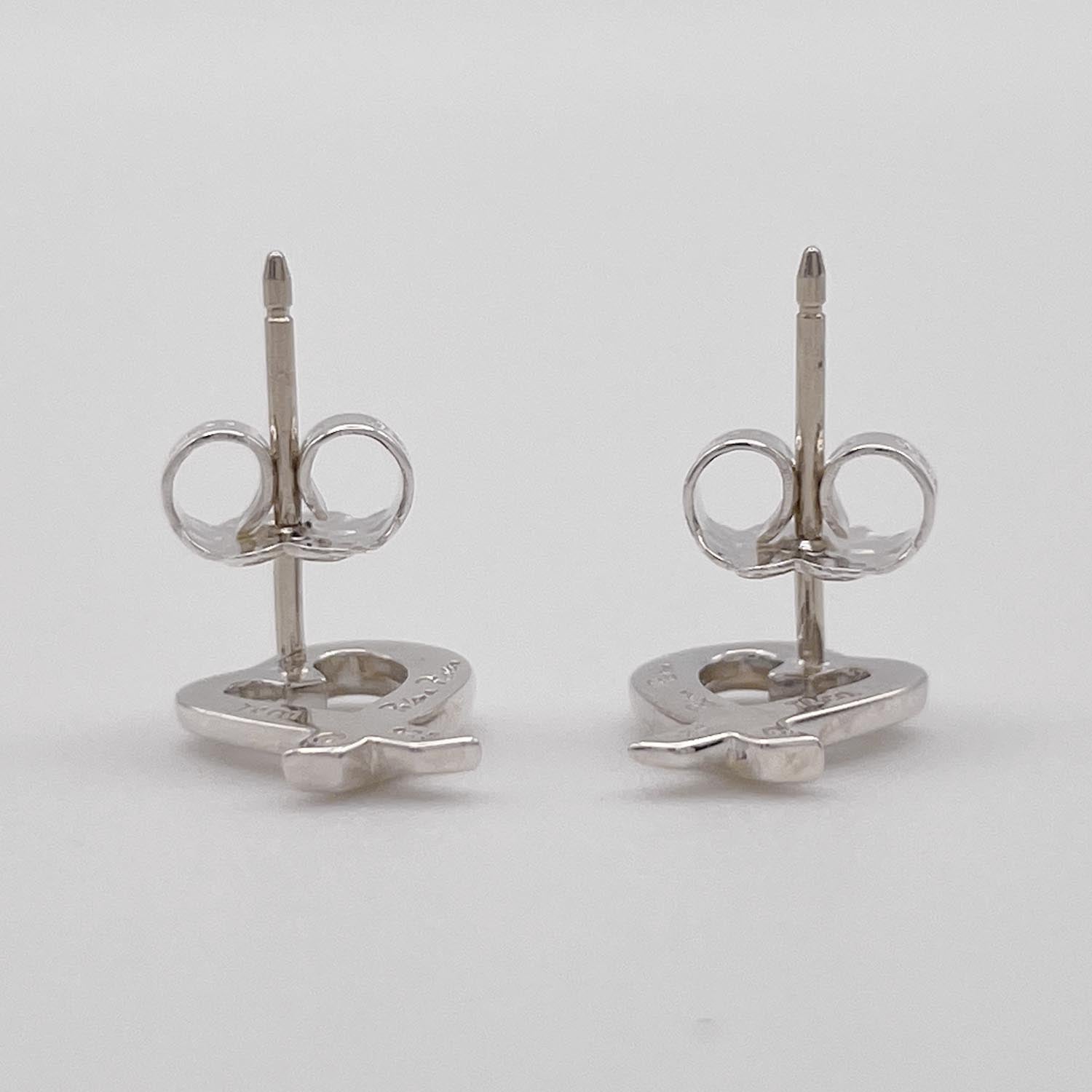 新品仕上済 Tiffany&Co. ティファニー ラビングハート ピアス 925
