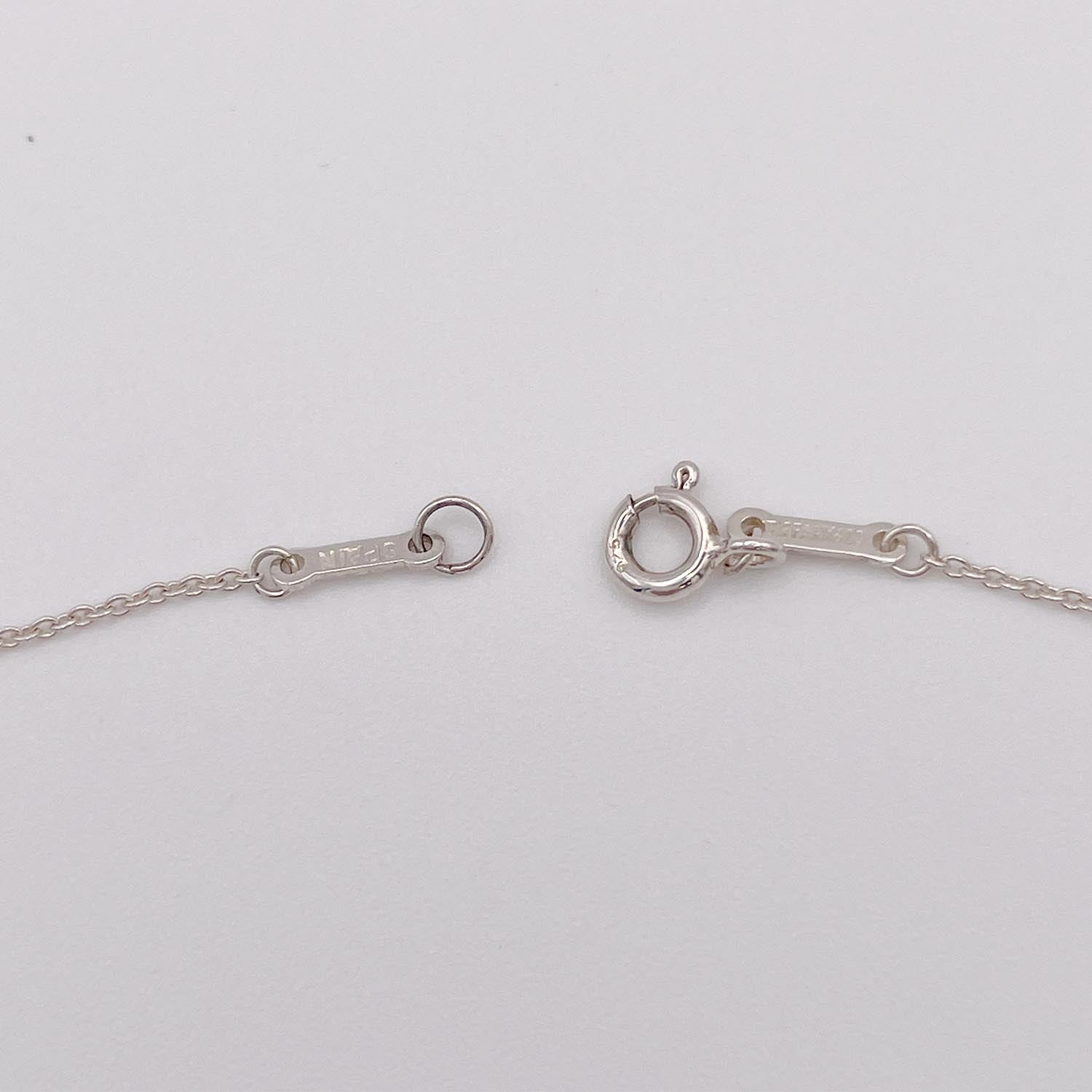 美品 Tiffany&Co. ティファニー レターJ イニシャル ネックレス 925