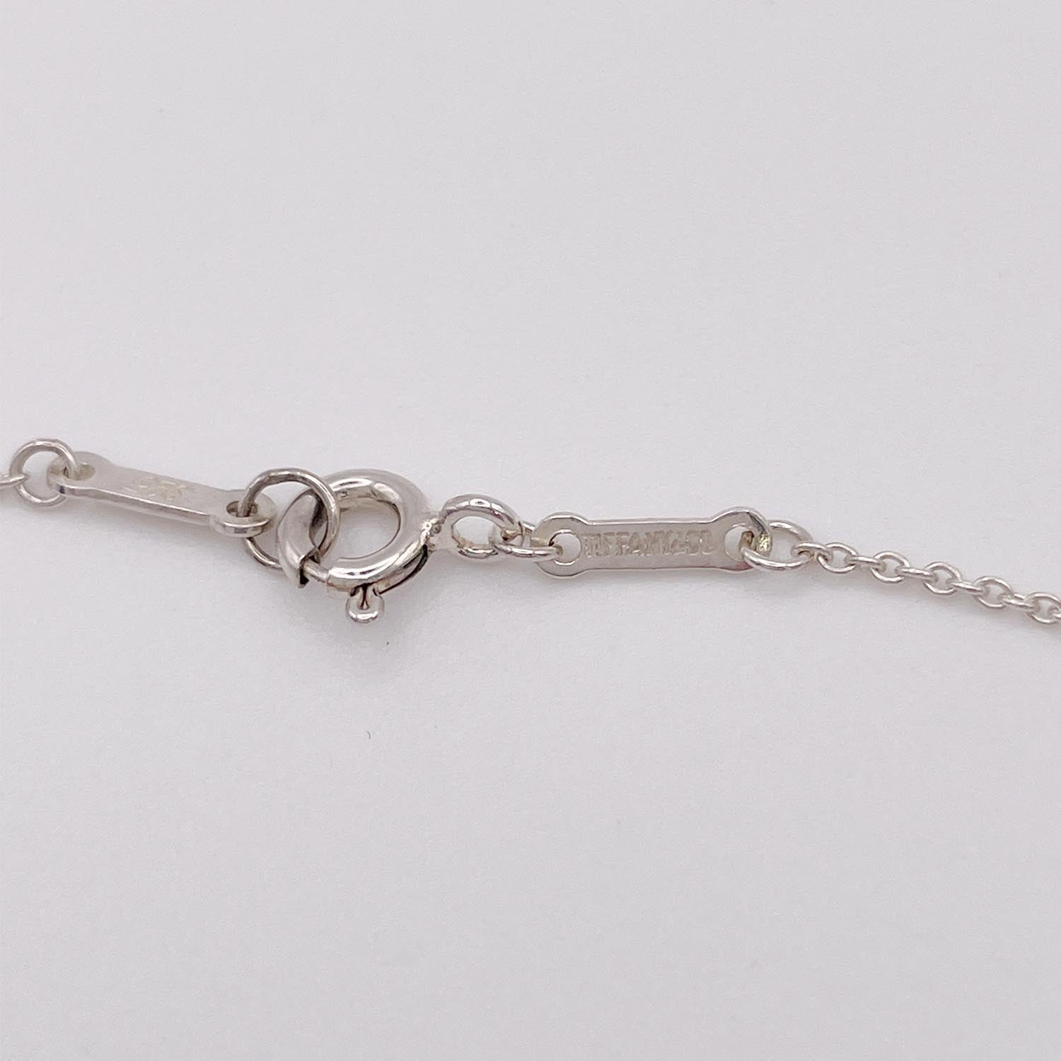 美品 Tiffany&Co. ティファニー レターJ イニシャル ネックレス 925