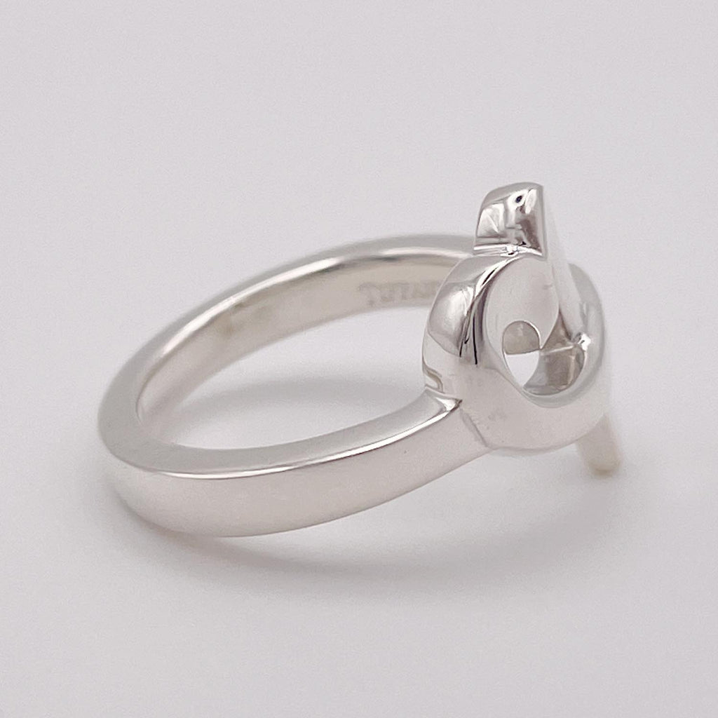 新品仕上済 Tiffany&Co. ティファニー 10号 リング ラビングハート 925